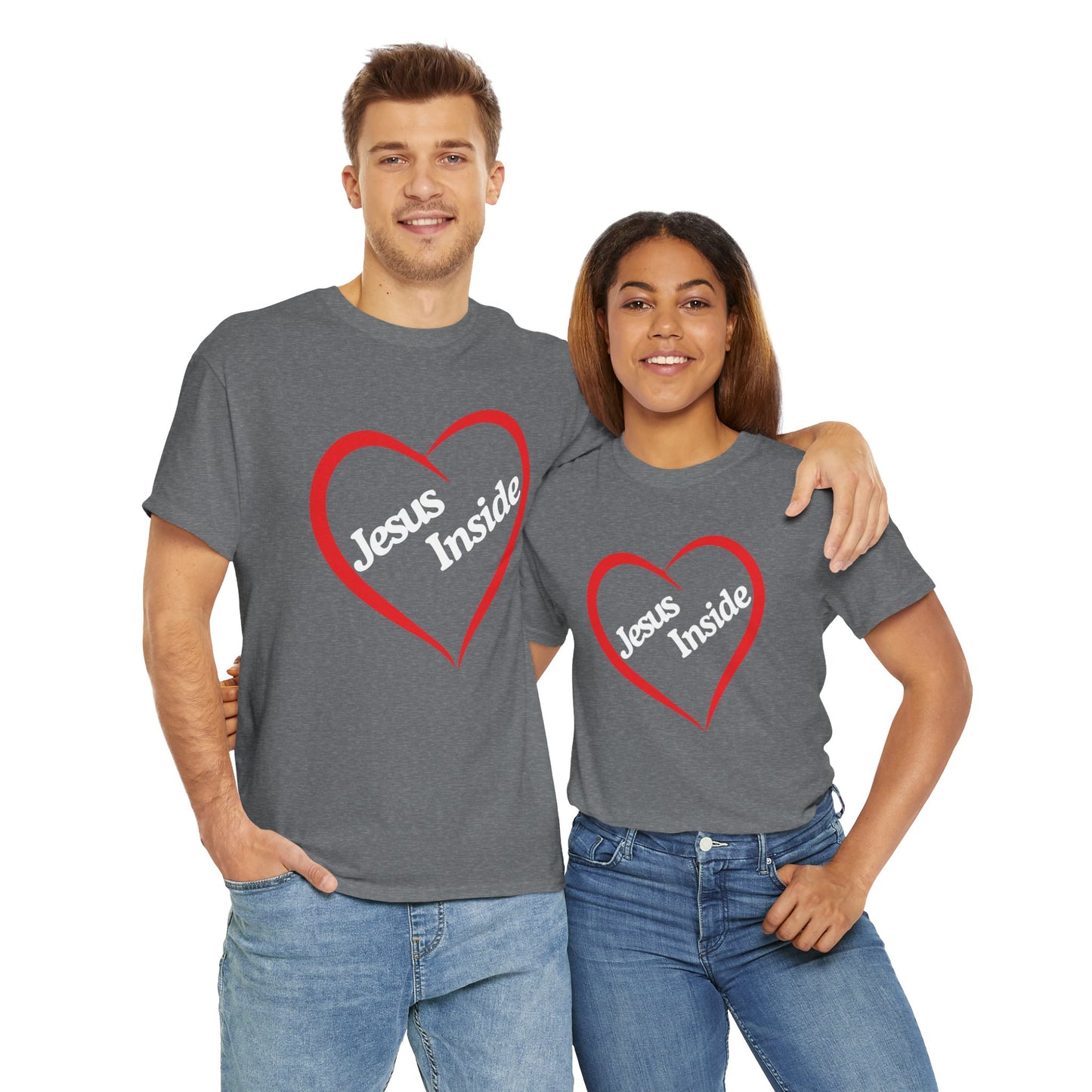 Jesus Inside - Unisex Heavy Cotton Tee