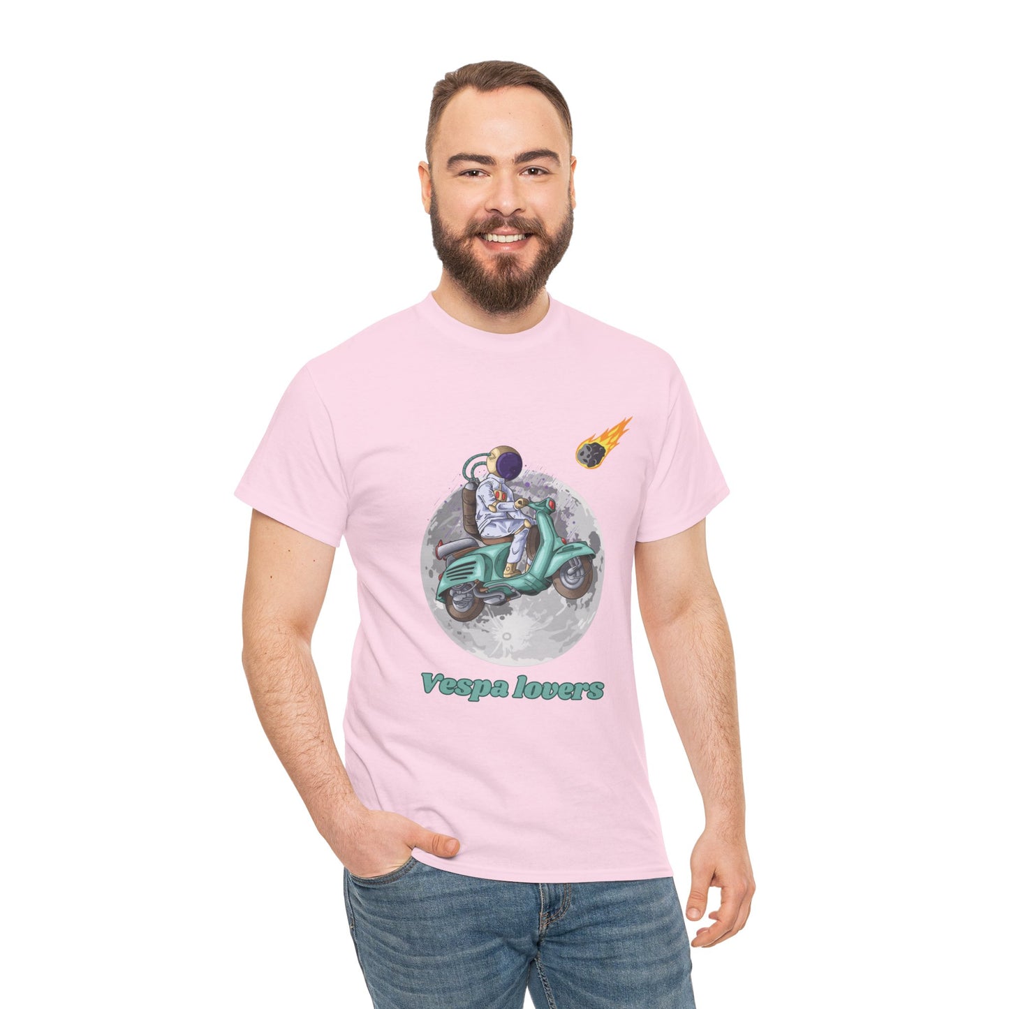 Vespa Lovers - Spanish - Unisex Heavy Cotton Tee