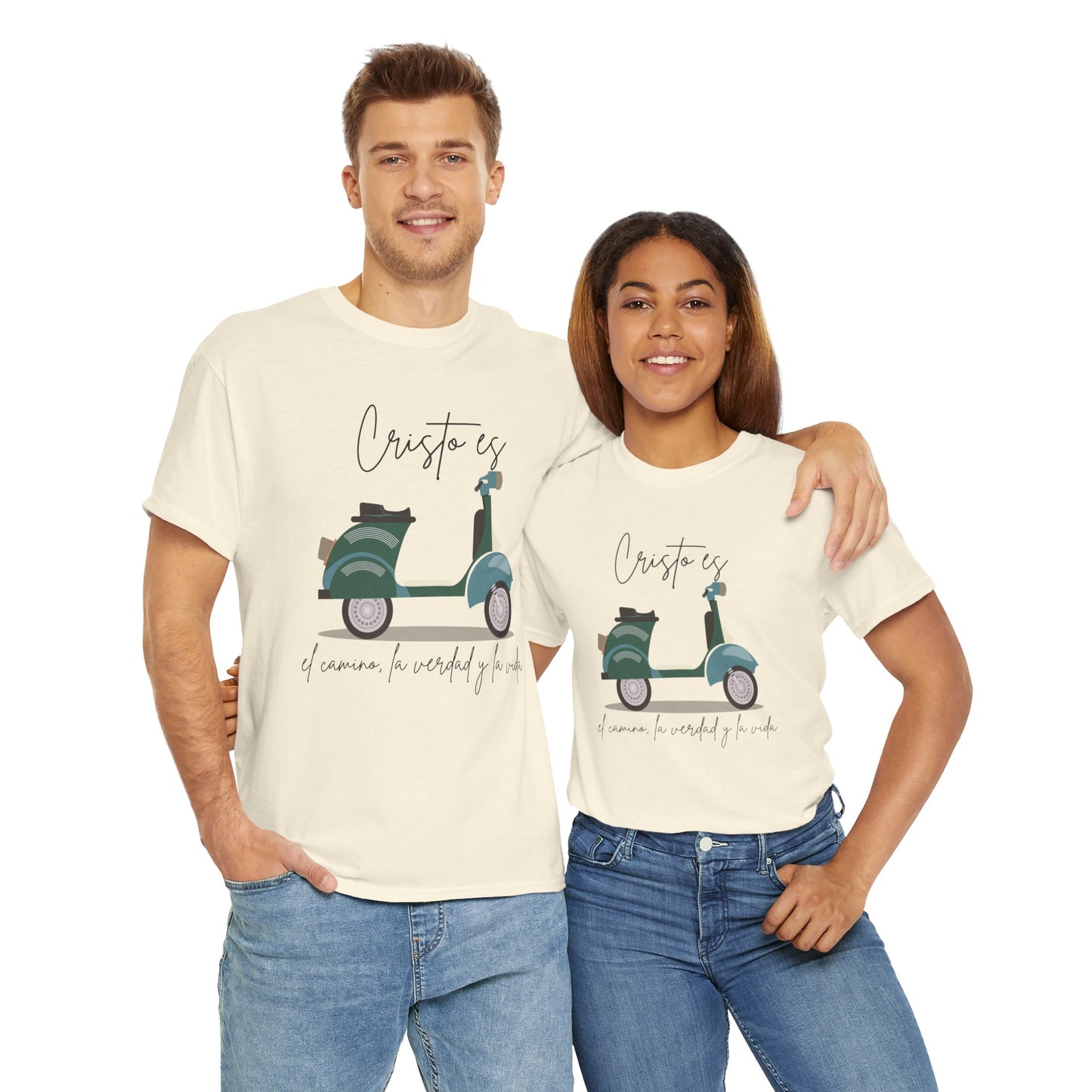 Cristo es - Spanish - Unisex Heavy Cotton Tee