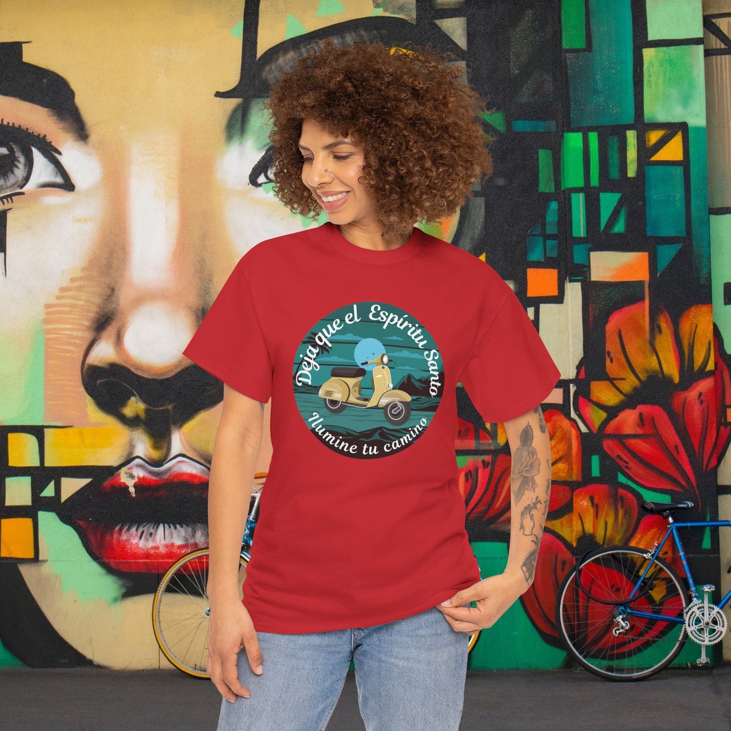 Deja que el Espíritu - Unisex Heavy Cotton Tee