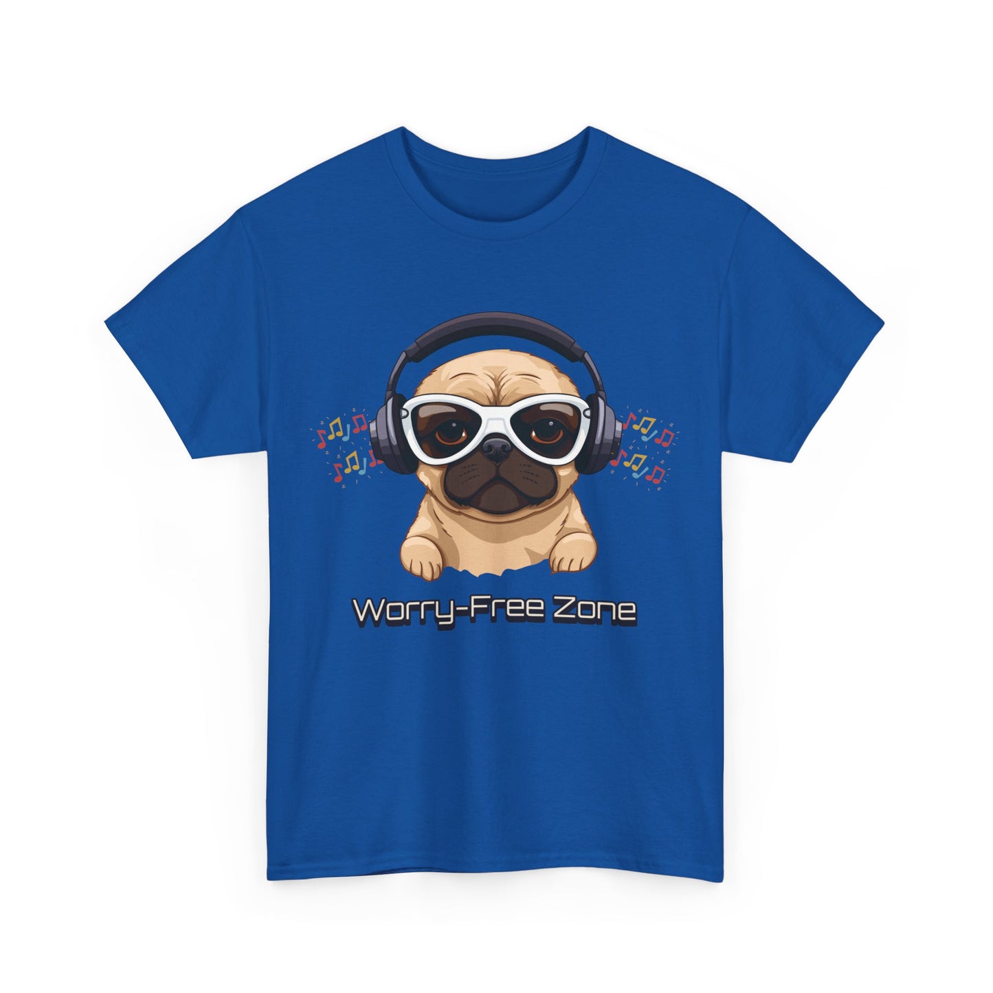 Worry-Free Zone - Unisex Heavy Cotton Tee