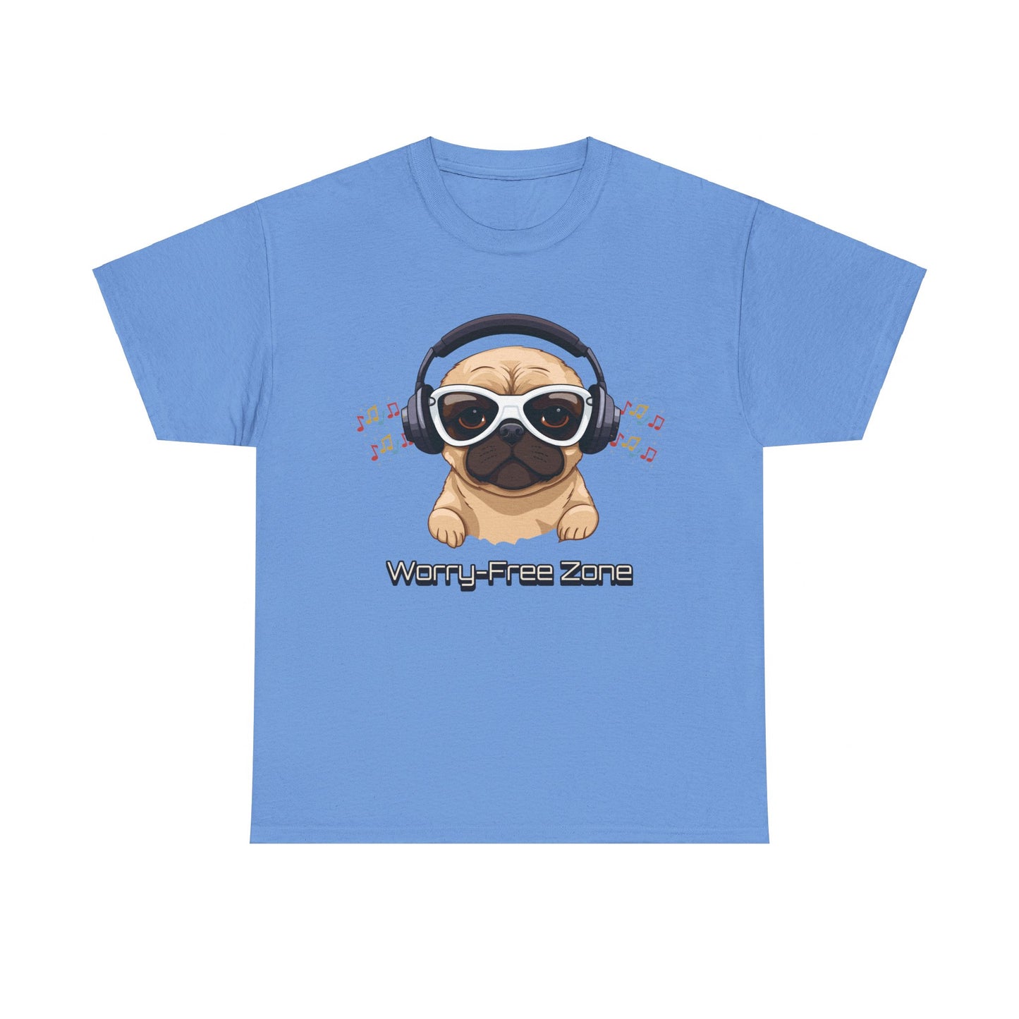 Worry-Free Zone - Unisex Heavy Cotton Tee