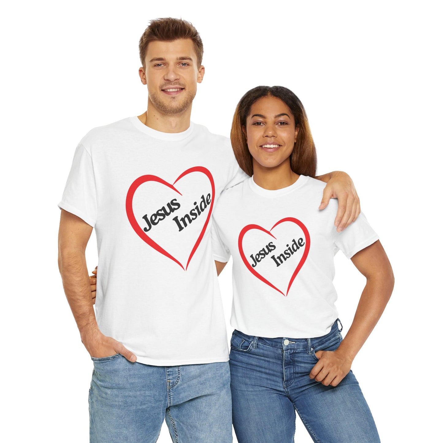 Jesus Inside - Unisex Heavy Cotton Tee