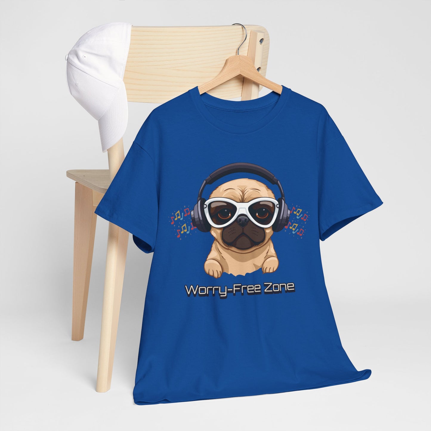 Worry-Free Zone - Unisex Heavy Cotton Tee