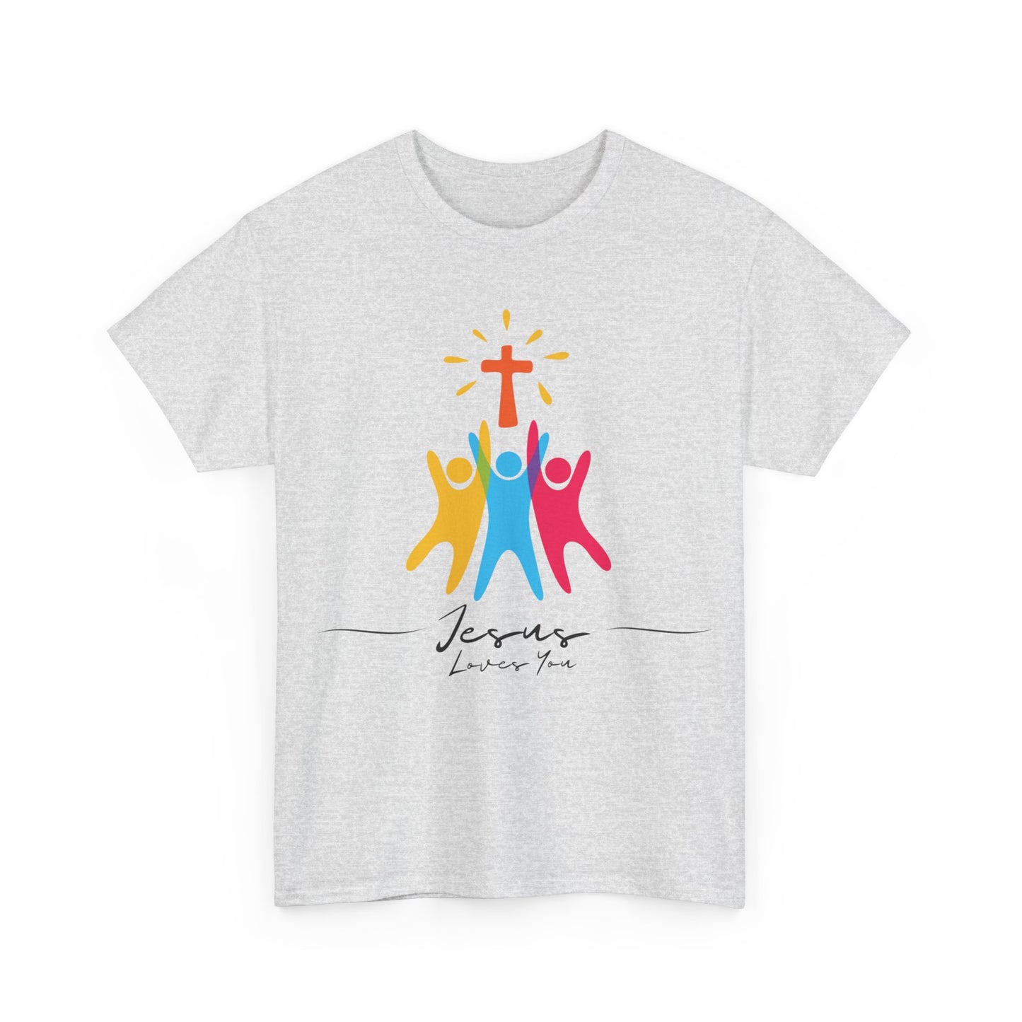 Jesus Loves You - Unisex Heavy Cotton Tee