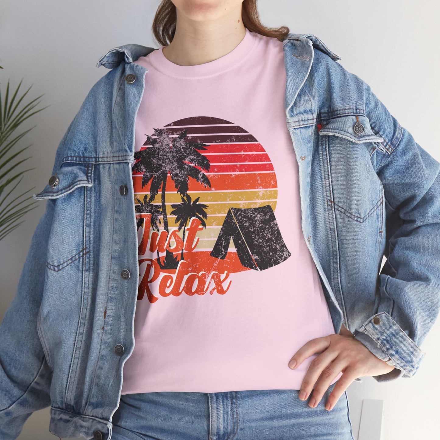 Just Relax - Unisex Heavy Cotton Tee