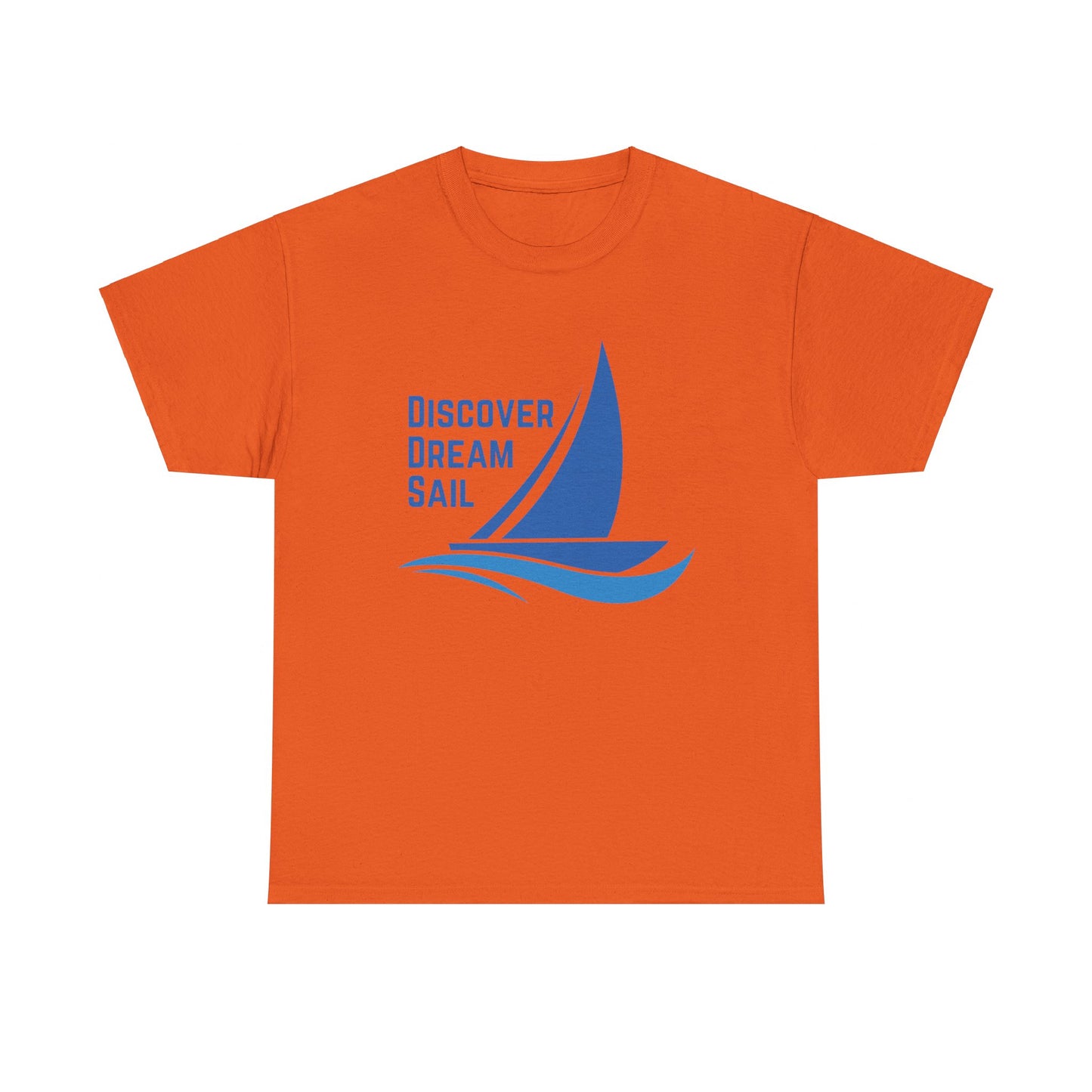 Discover Dream Sail - Unisex Heavy Cotton Tee