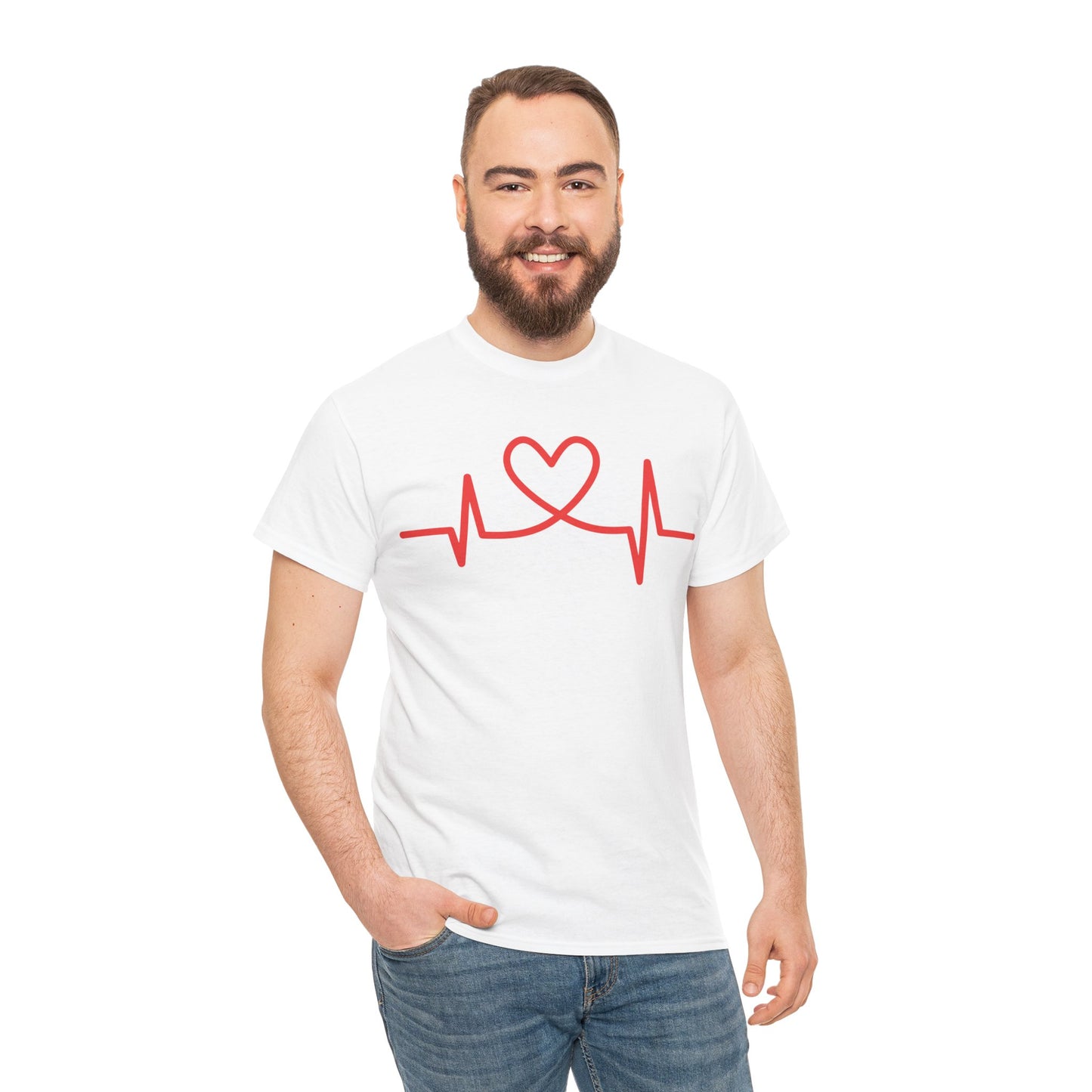 Jesus Hearth - Unisex Heavy Cotton Tee