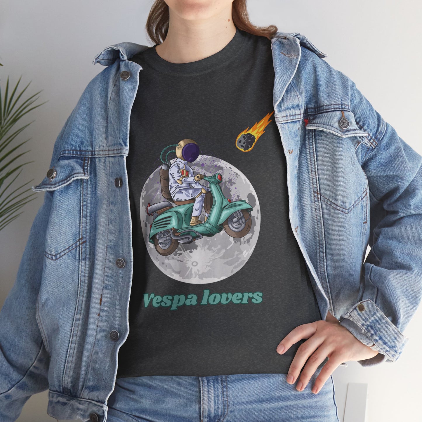 Vespa Lovers - Spanish - Unisex Heavy Cotton Tee
