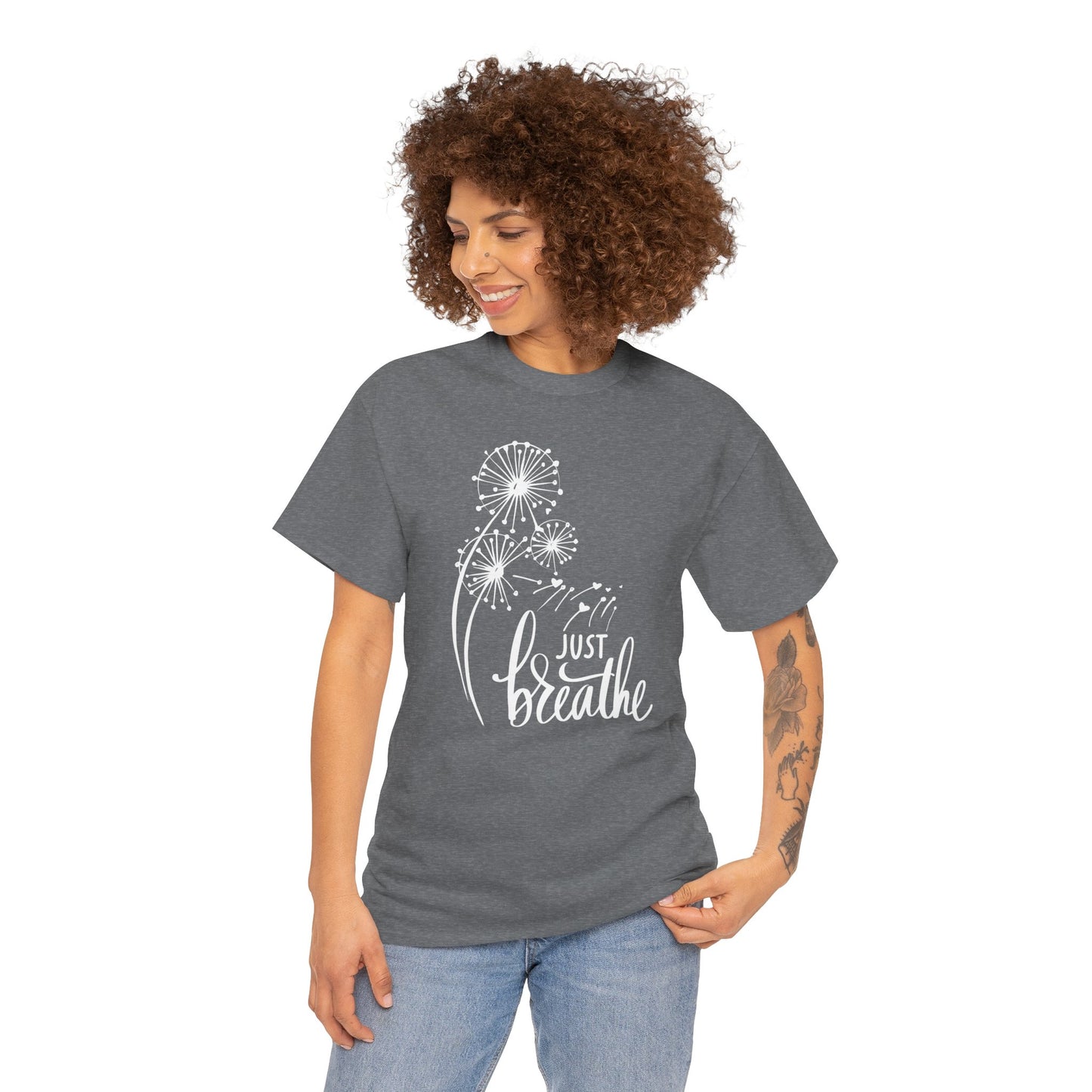 Just Breath - Unisex Heavy Cotton Tee