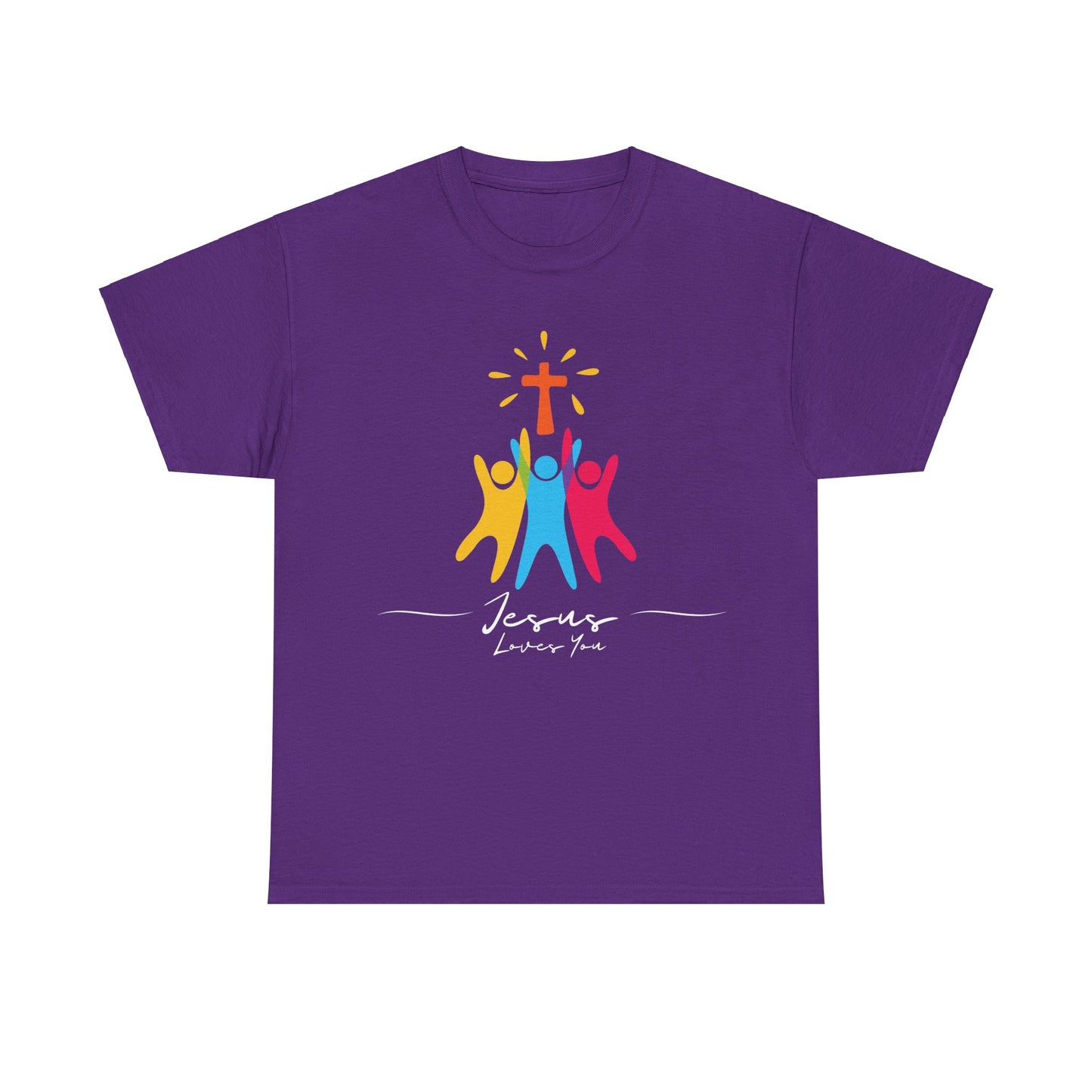 Jesus Loves You - Unisex Heavy Cotton Tee