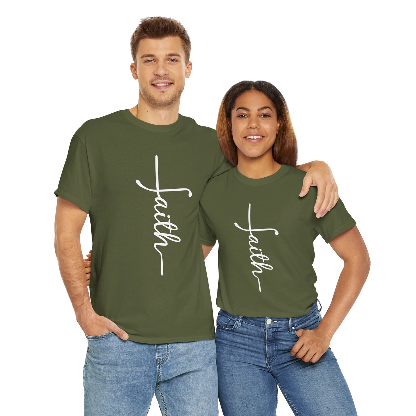 Faith - Unisex Heavy Cotton Tee