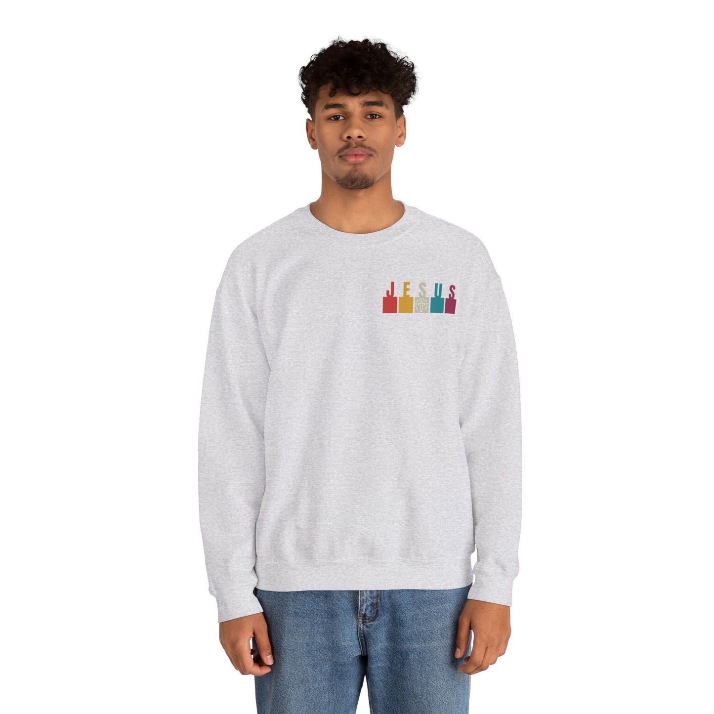 Jesus - Unisex Heavy Blend Crewneck Sweatshirt