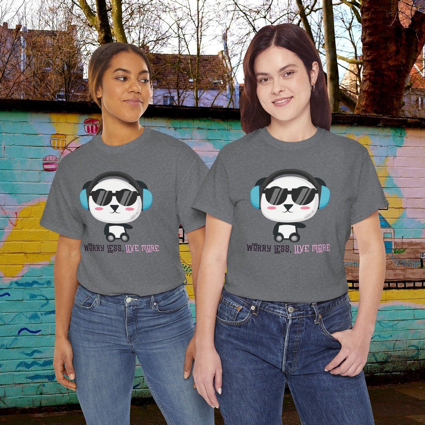 Worry Less - Unisex Heavy Cotton Tee