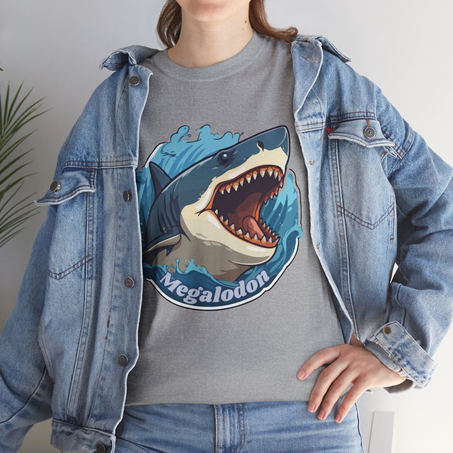 Megalodon - Unisex Heavy Cotton Tee