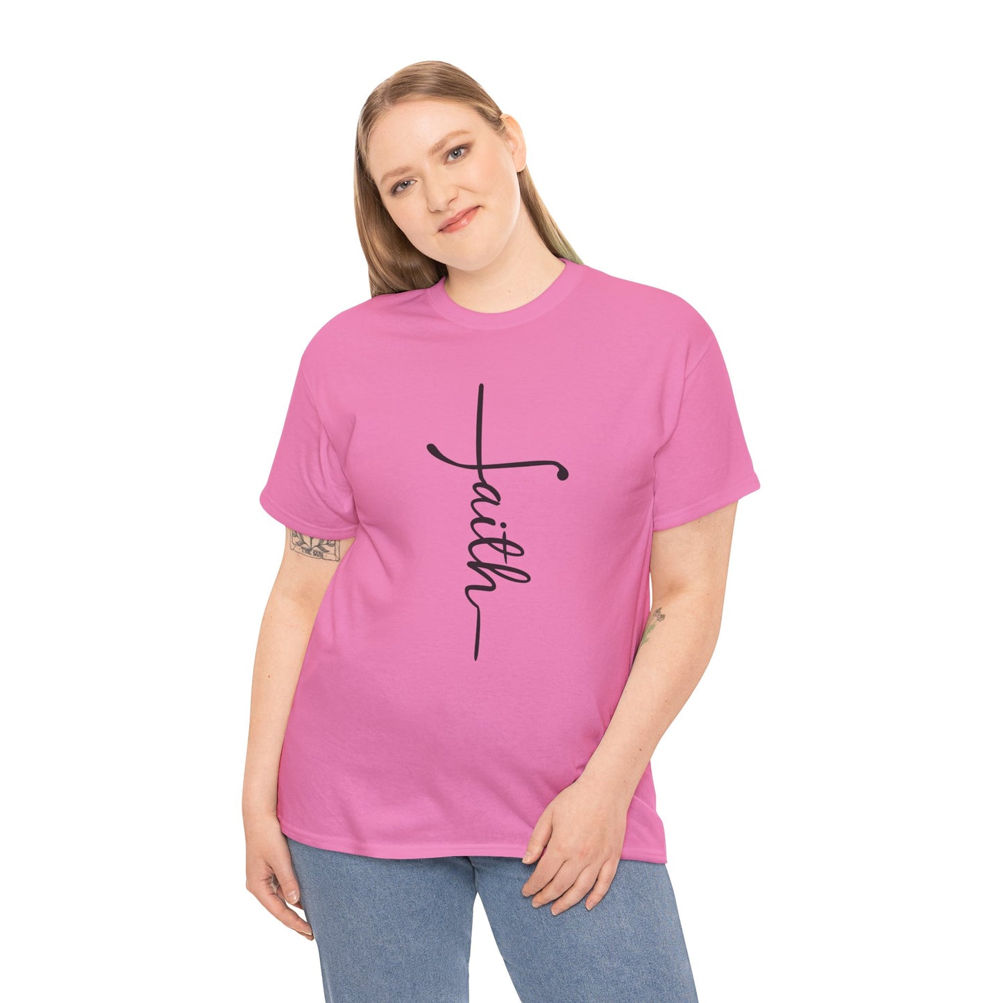 Faith - Unisex Heavy Cotton Tee