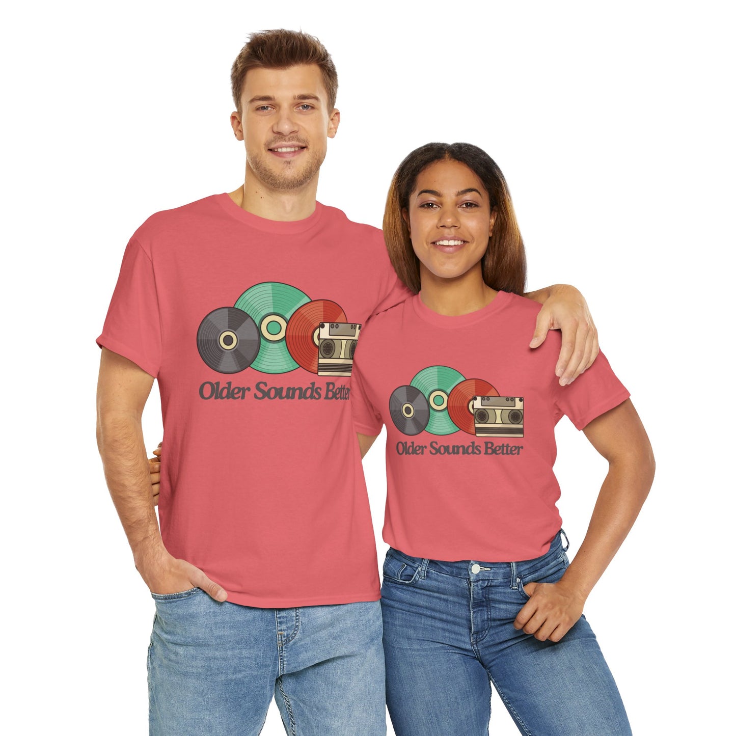 Older sounds better - Unisex Heavy Cotton Tee