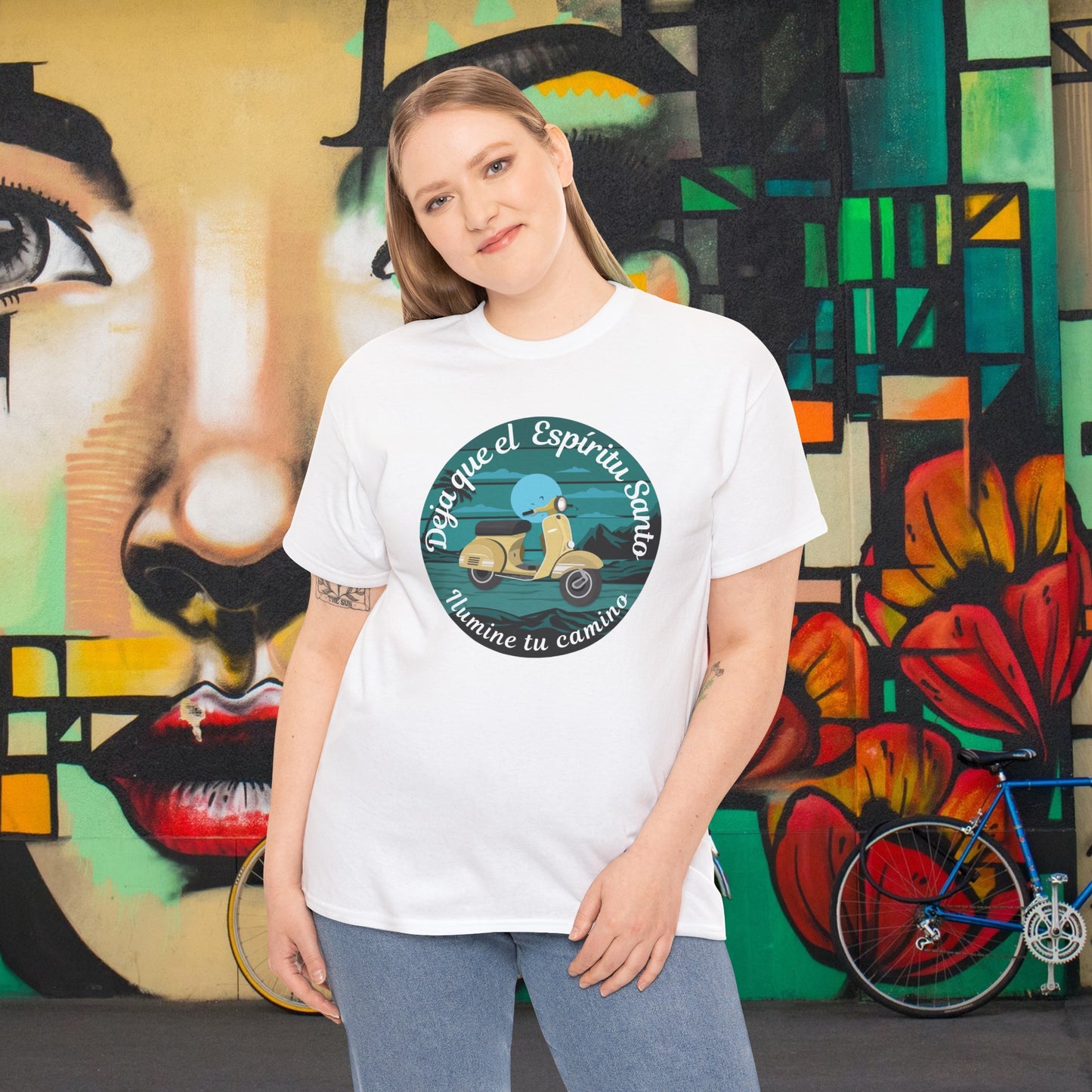 Deja que el Espíritu - Unisex Heavy Cotton Tee