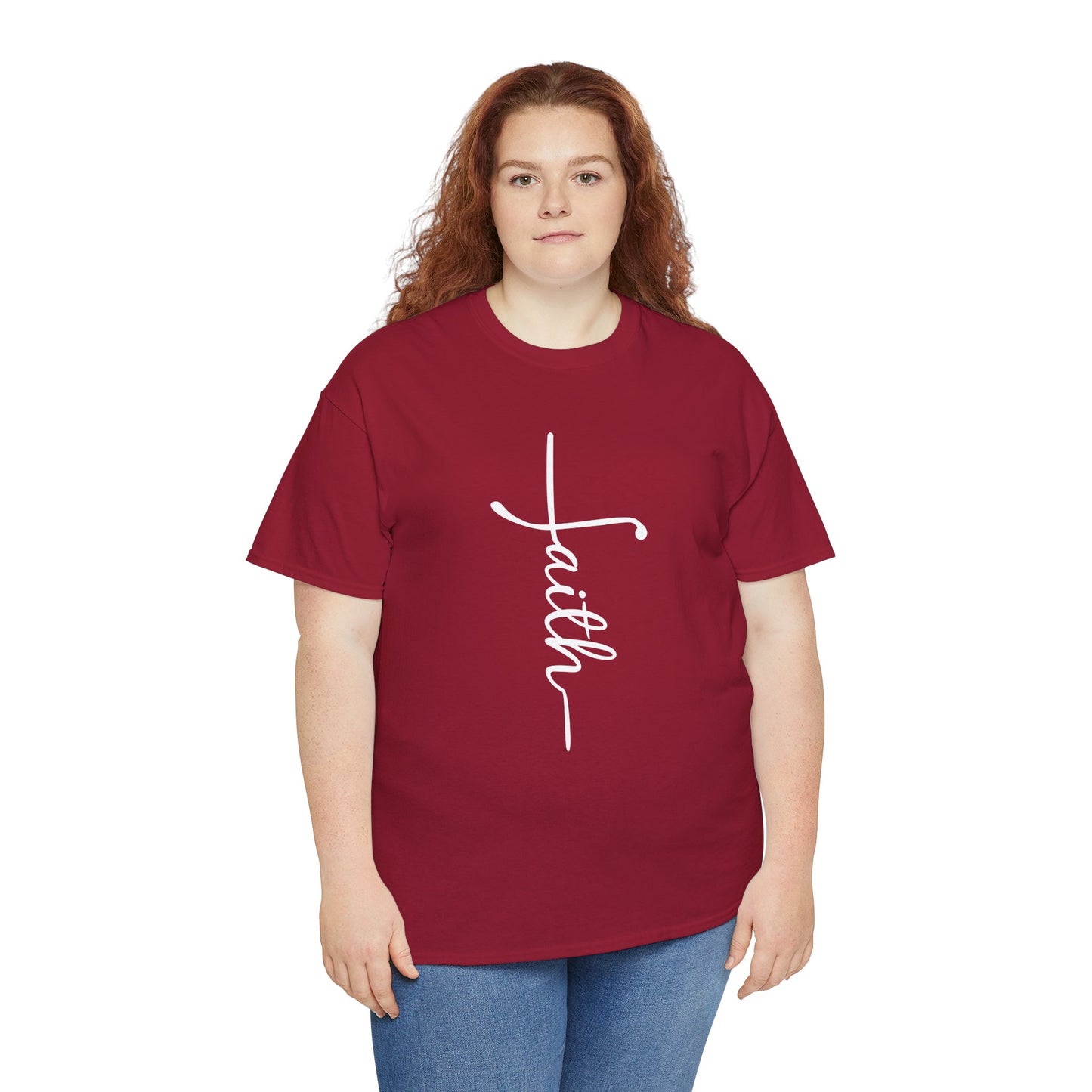 Faith - Unisex Heavy Cotton Tee