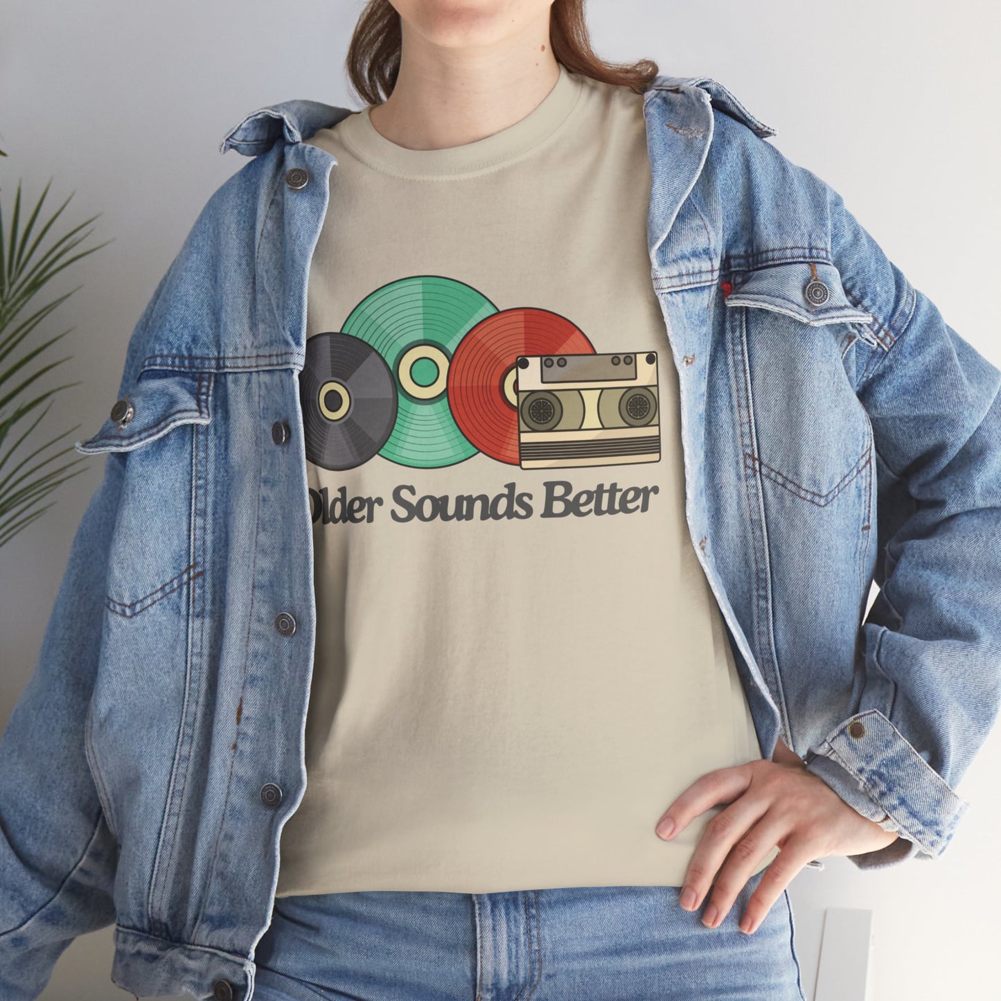 Older sounds better - Unisex Heavy Cotton Tee