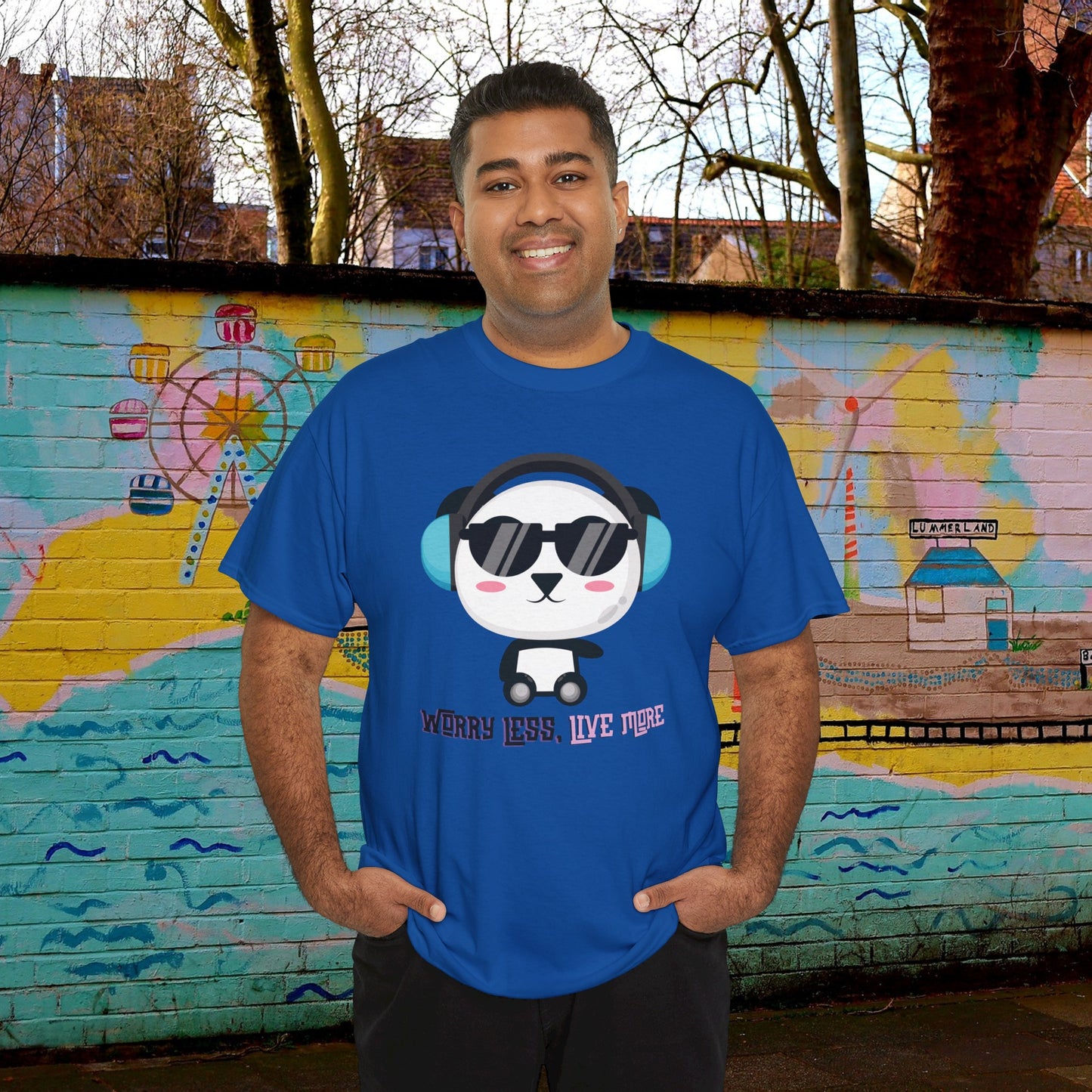 Worry Less - Unisex Heavy Cotton Tee
