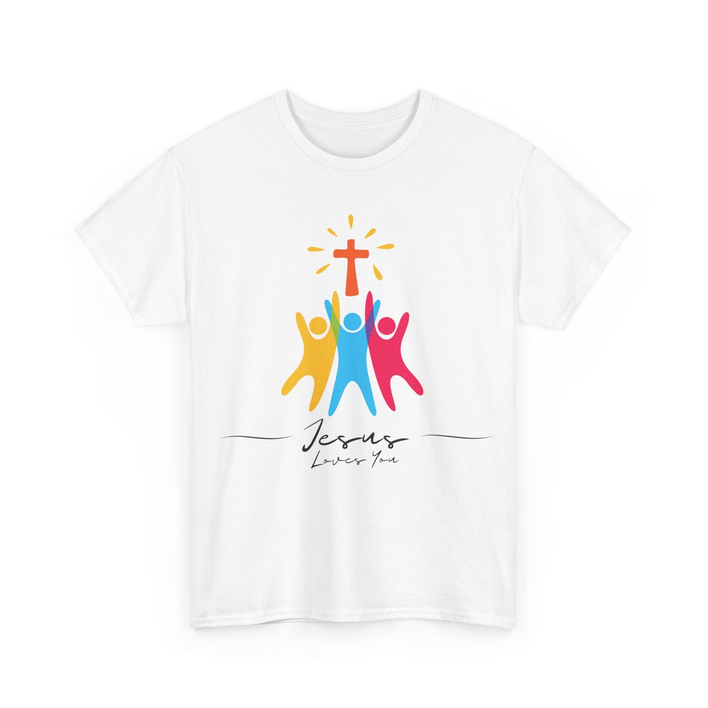 Jesus Loves You - Unisex Heavy Cotton Tee