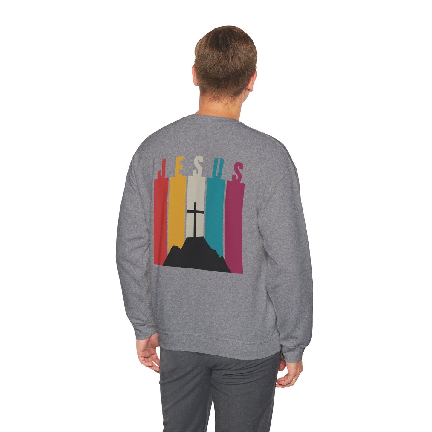 Jesus - Unisex Heavy Blend Crewneck Sweatshirt