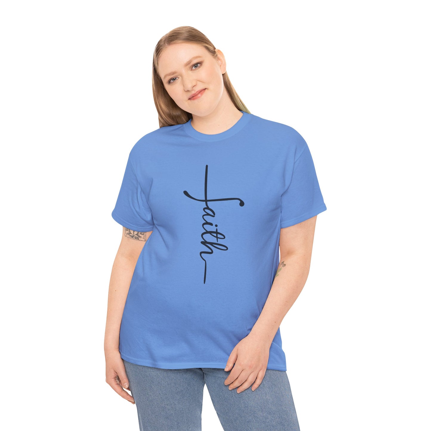 Faith - Unisex Heavy Cotton Tee