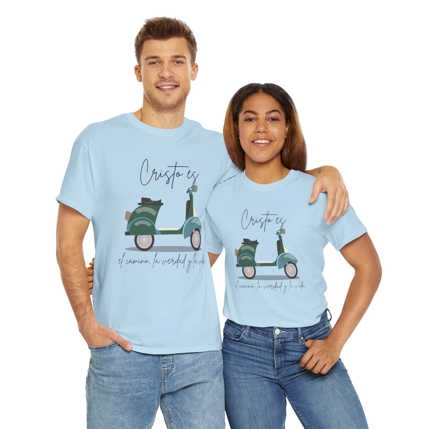 Cristo es - Spanish - Unisex Heavy Cotton Tee