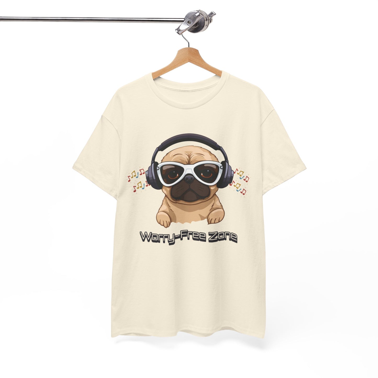 Worry-Free Zone - Unisex Heavy Cotton Tee