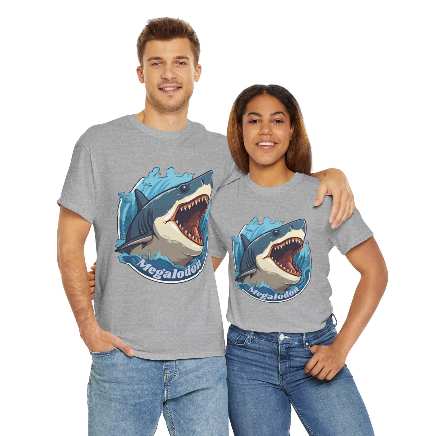 Megalodon - Unisex Heavy Cotton Tee