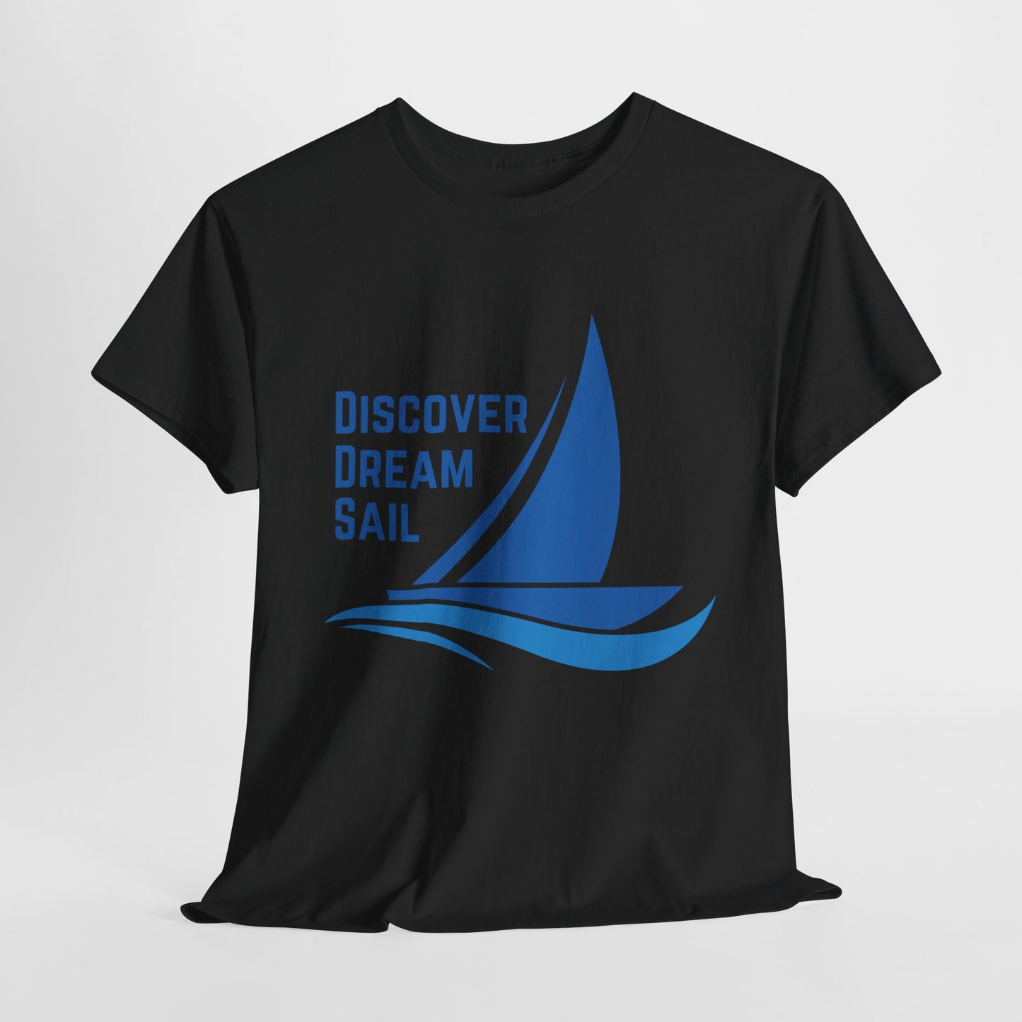 Discover Dream Sail - Unisex Heavy Cotton Tee