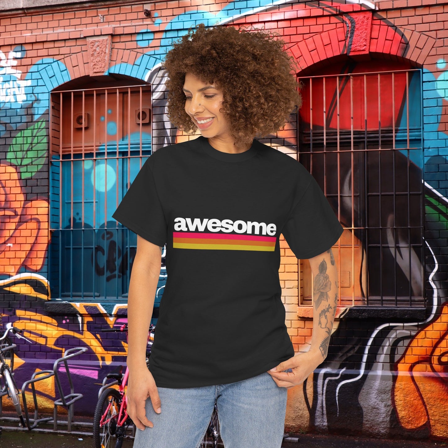 Awesome - Unisex Heavy Cotton Tee