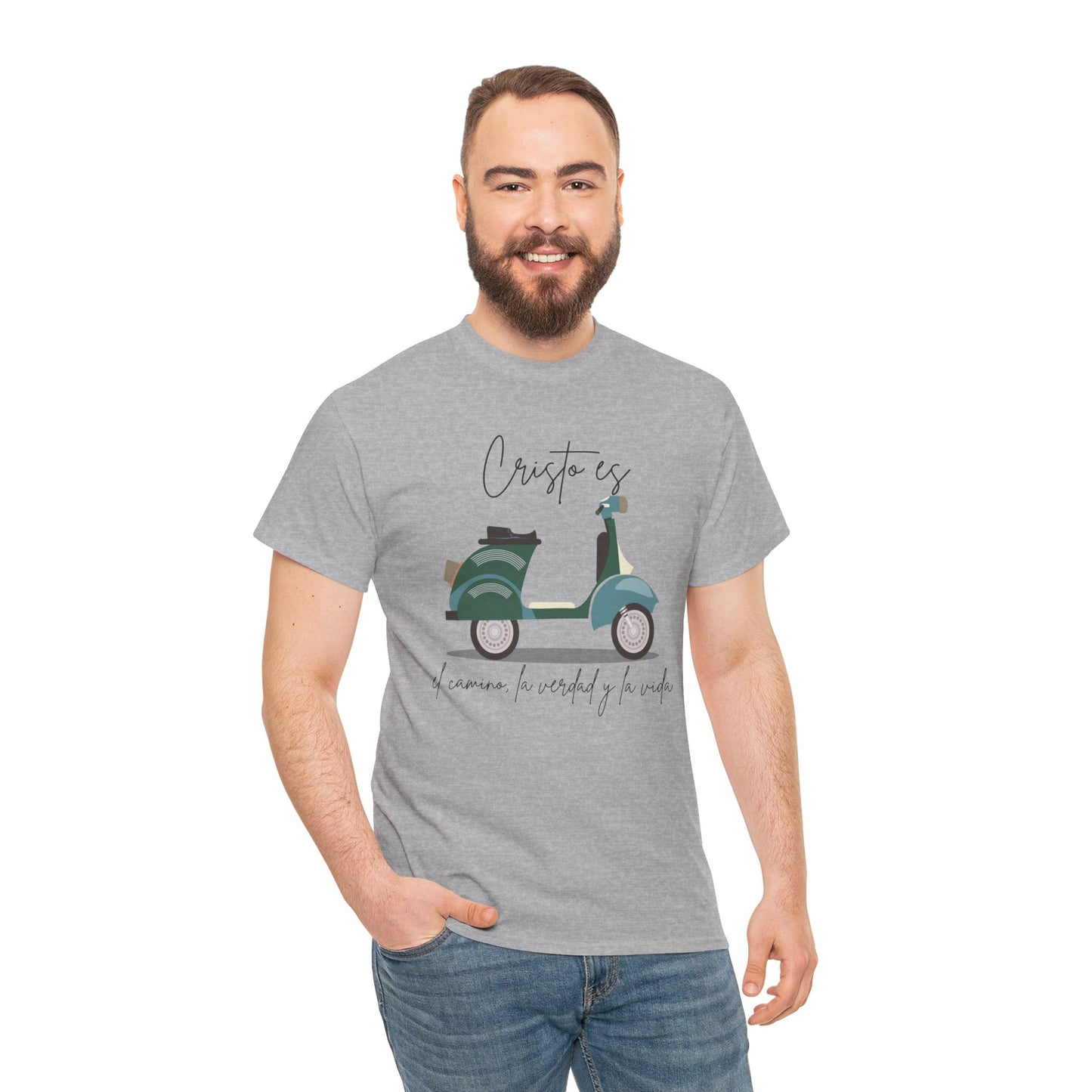 Cristo es - Spanish - Unisex Heavy Cotton Tee