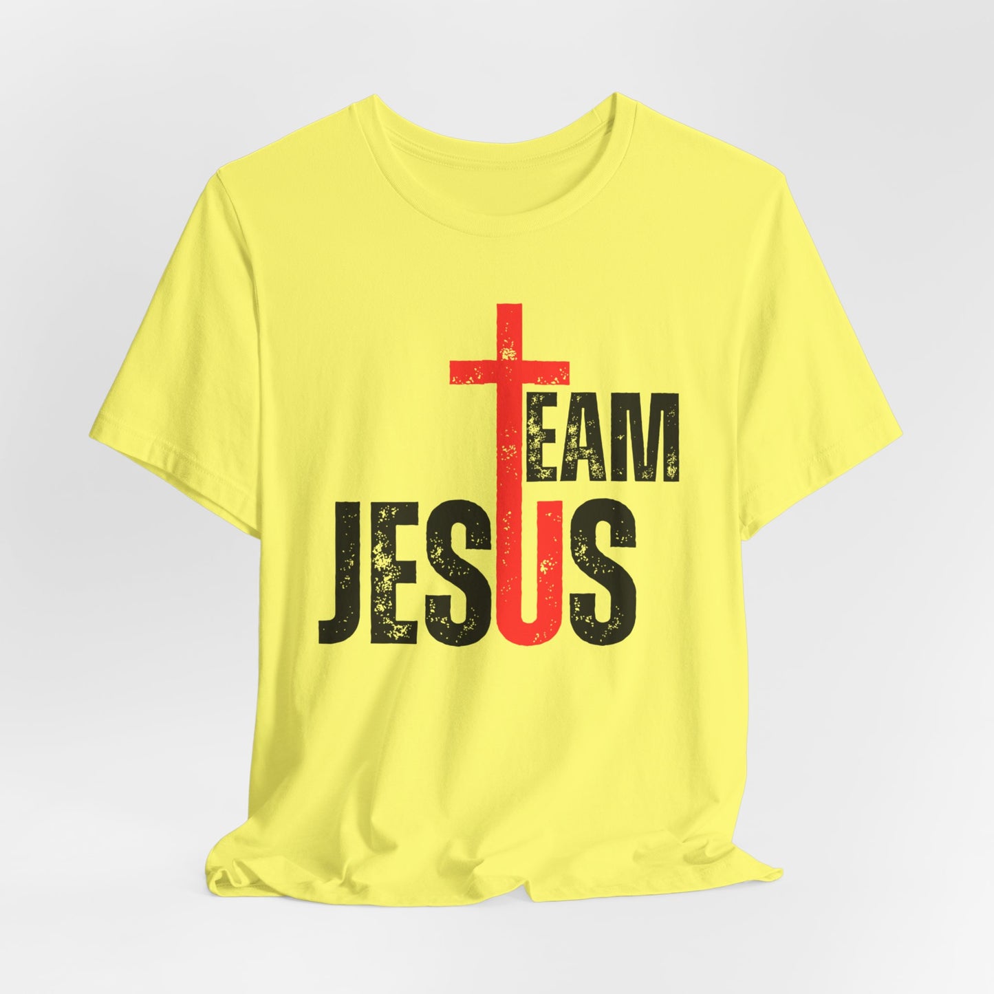 Team Jesus Front - Unisex Jersey Short Sleeve Tee