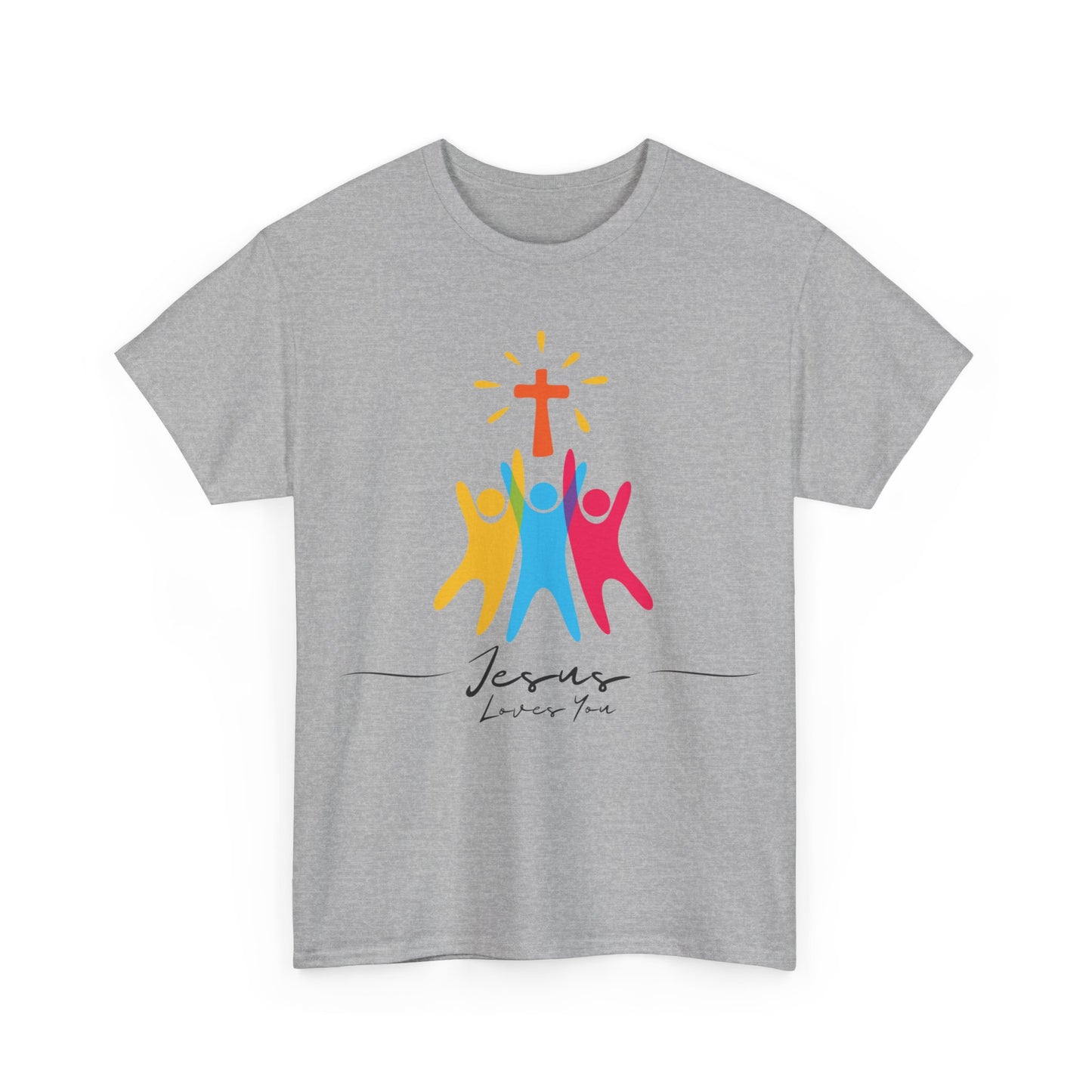 Jesus Loves You - Unisex Heavy Cotton Tee