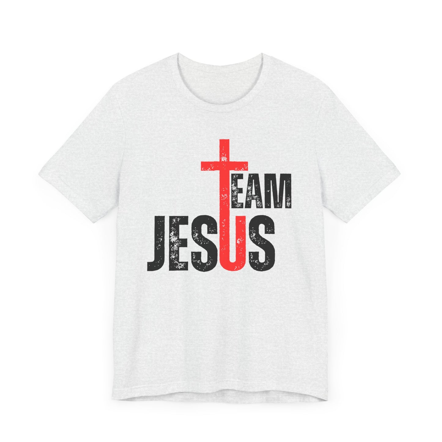Team Jesus Front - Unisex Jersey Short Sleeve Tee