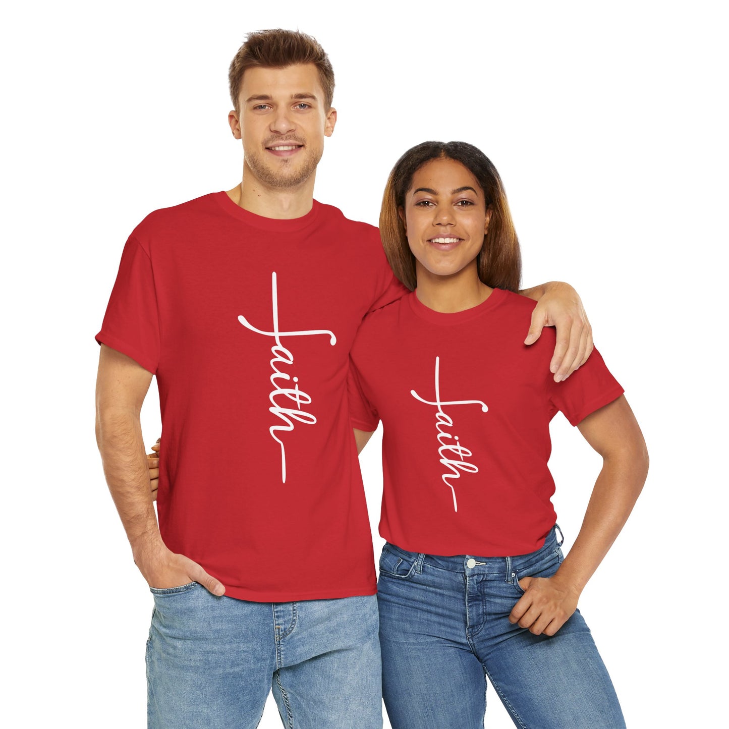 Faith - Unisex Heavy Cotton Tee