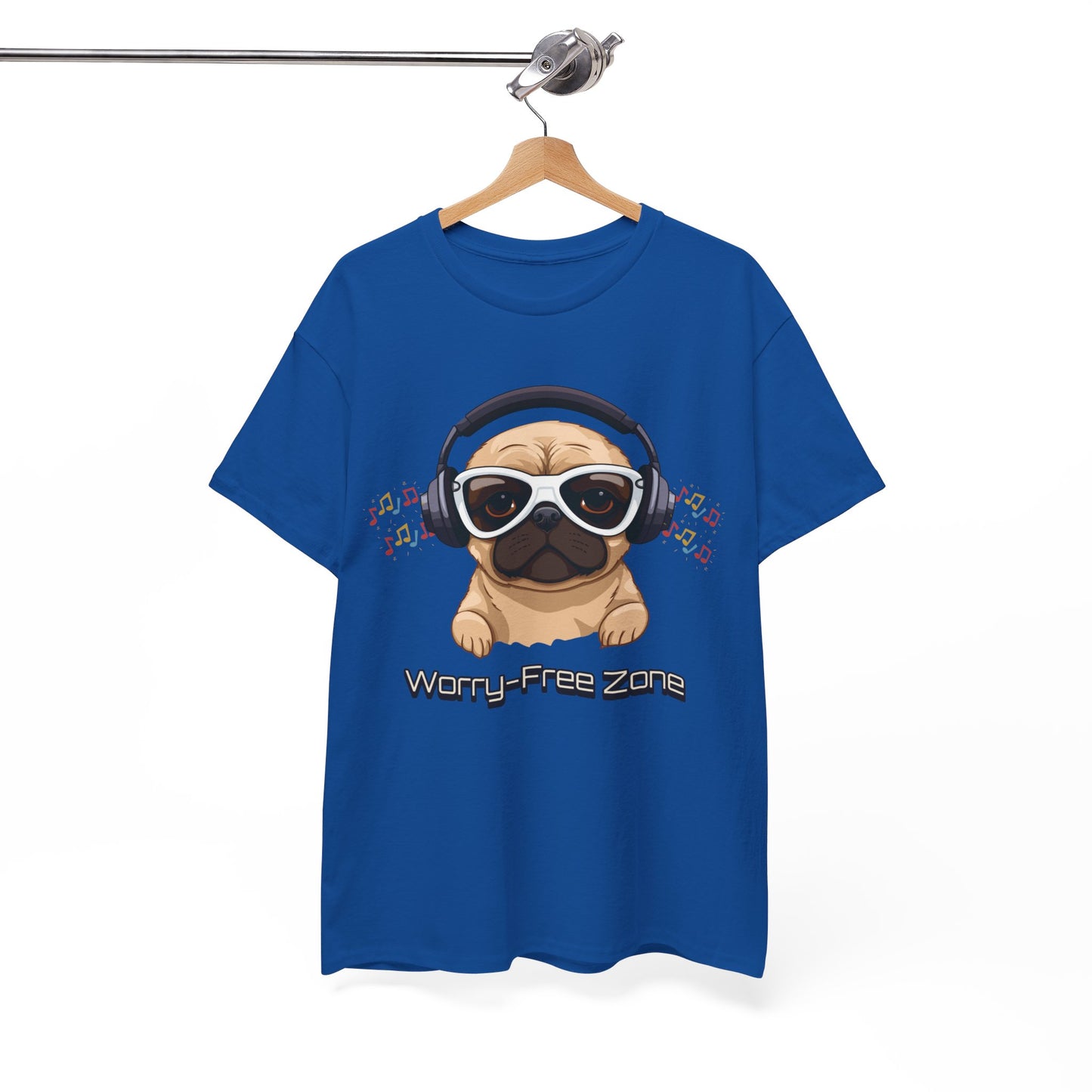 Worry-Free Zone - Unisex Heavy Cotton Tee