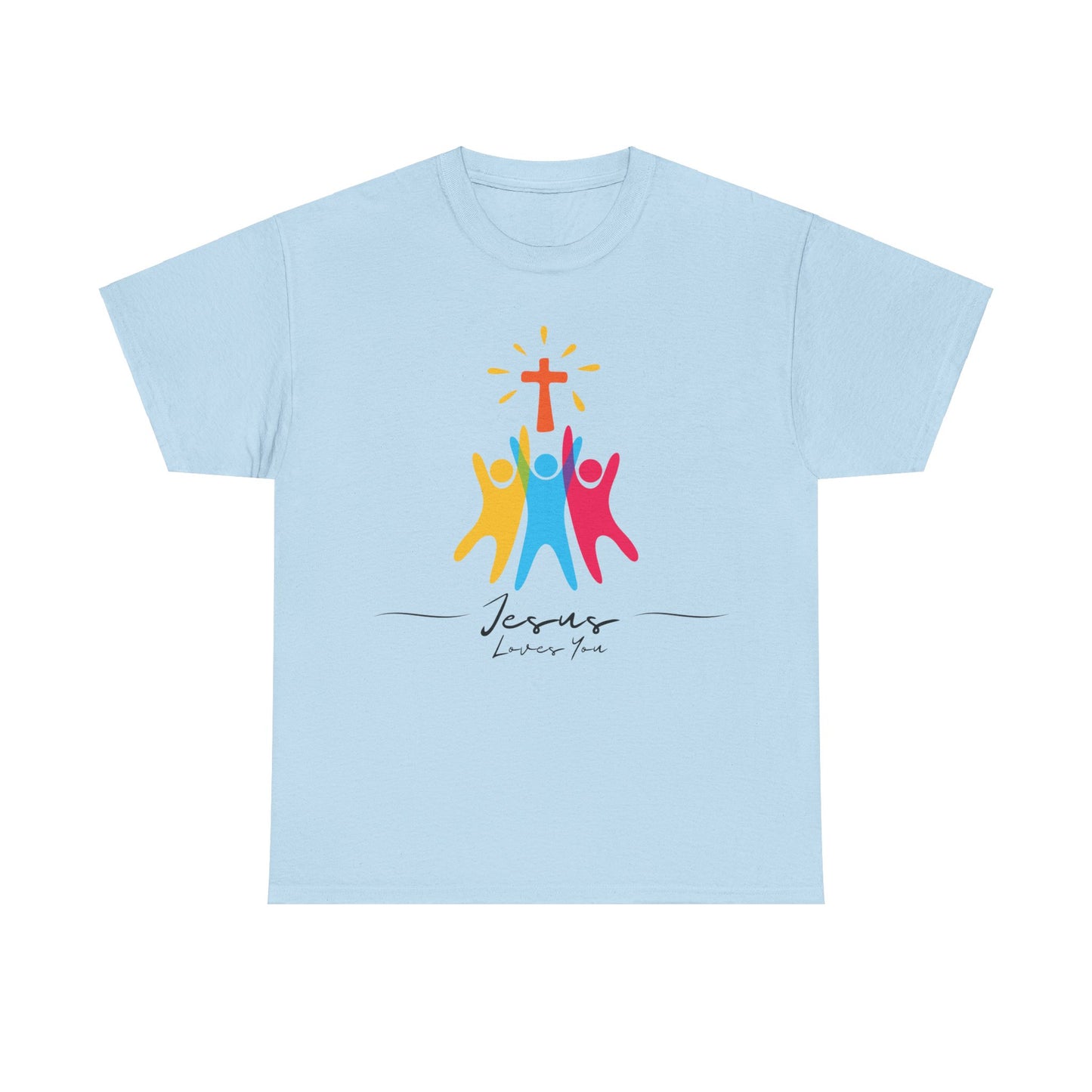 Jesus Loves You - Unisex Heavy Cotton Tee