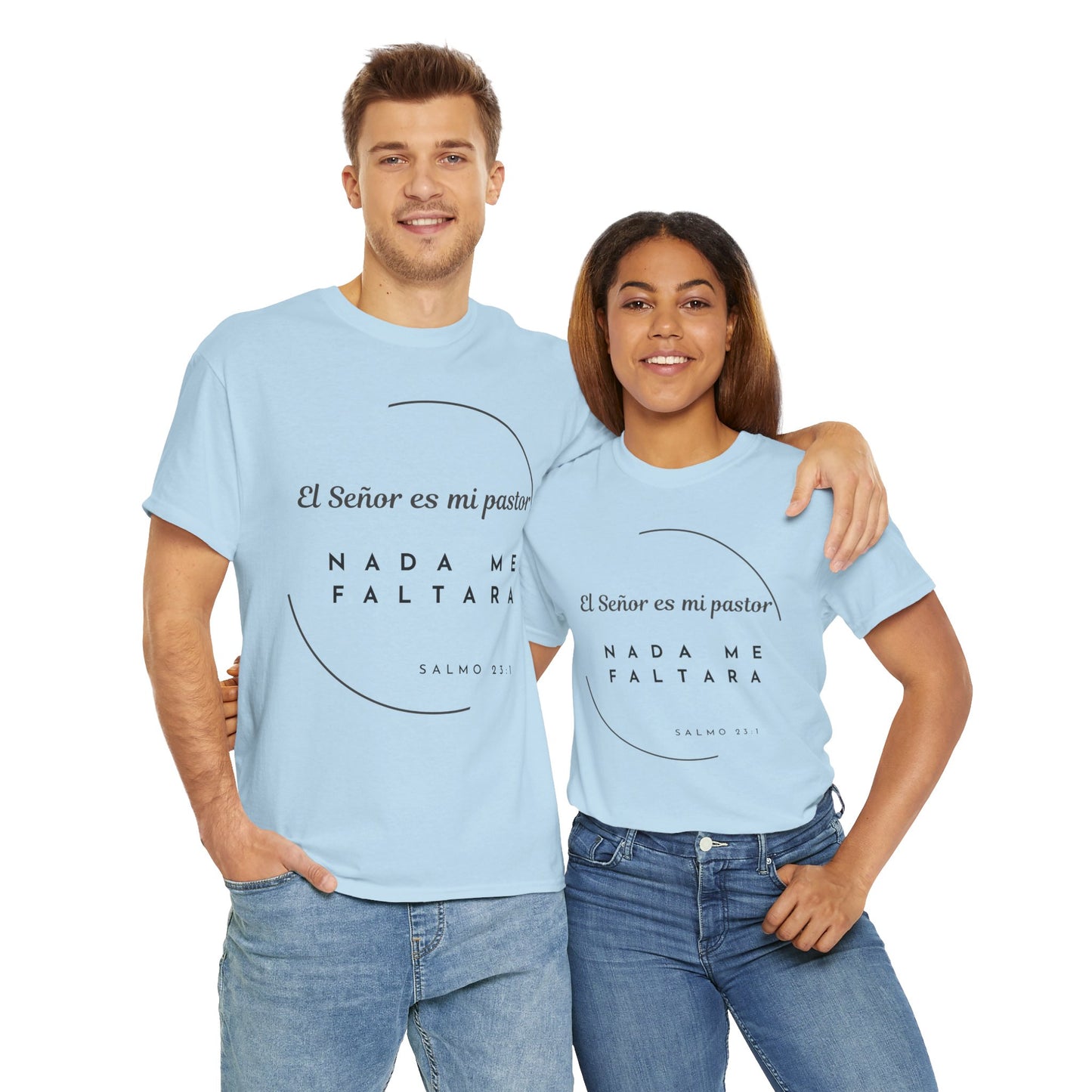 El Señor es mi pastor - Spanish - Unisex Heavy Cotton Tee