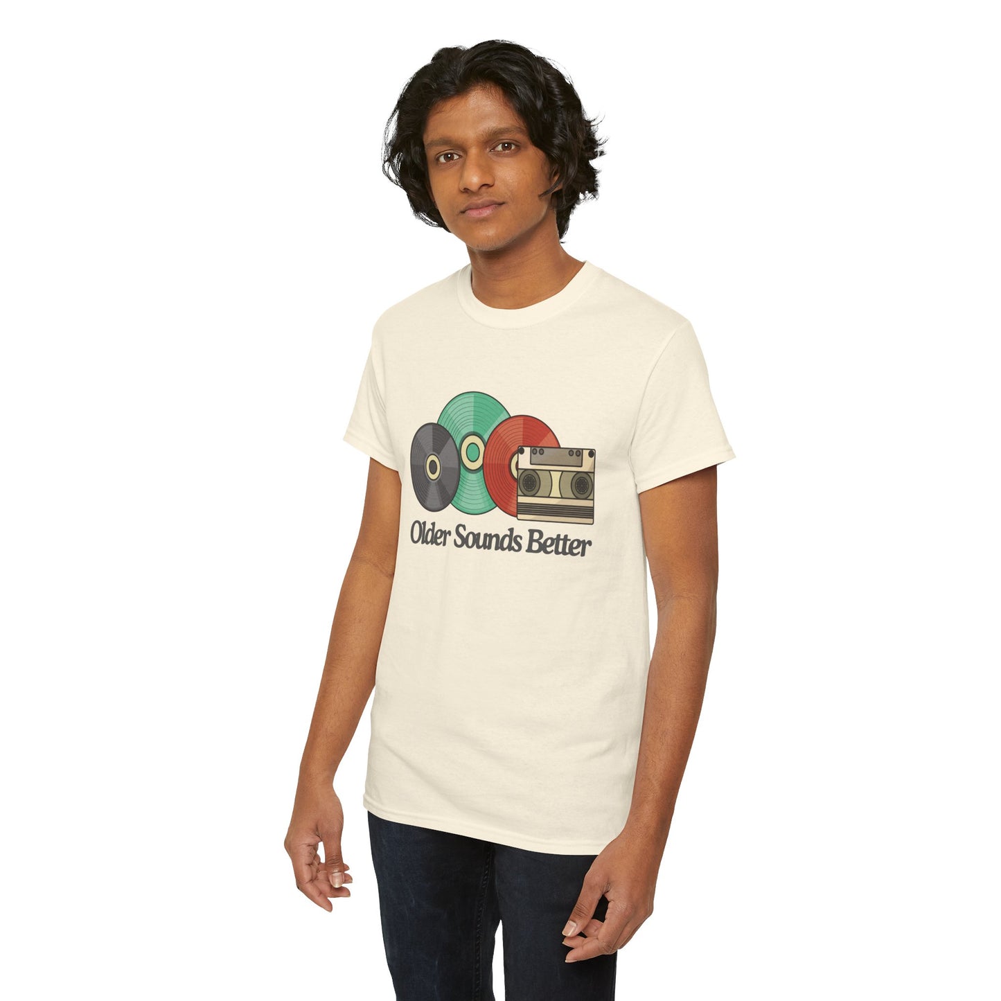 Older sounds better - Unisex Heavy Cotton Tee