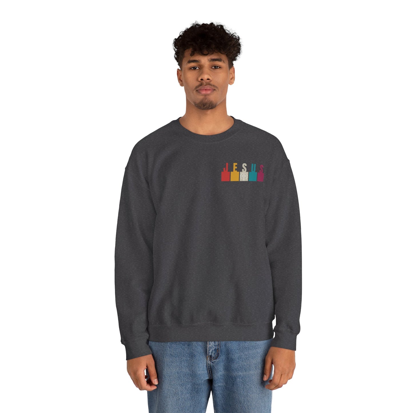 Jesus - Unisex Heavy Blend Crewneck Sweatshirt