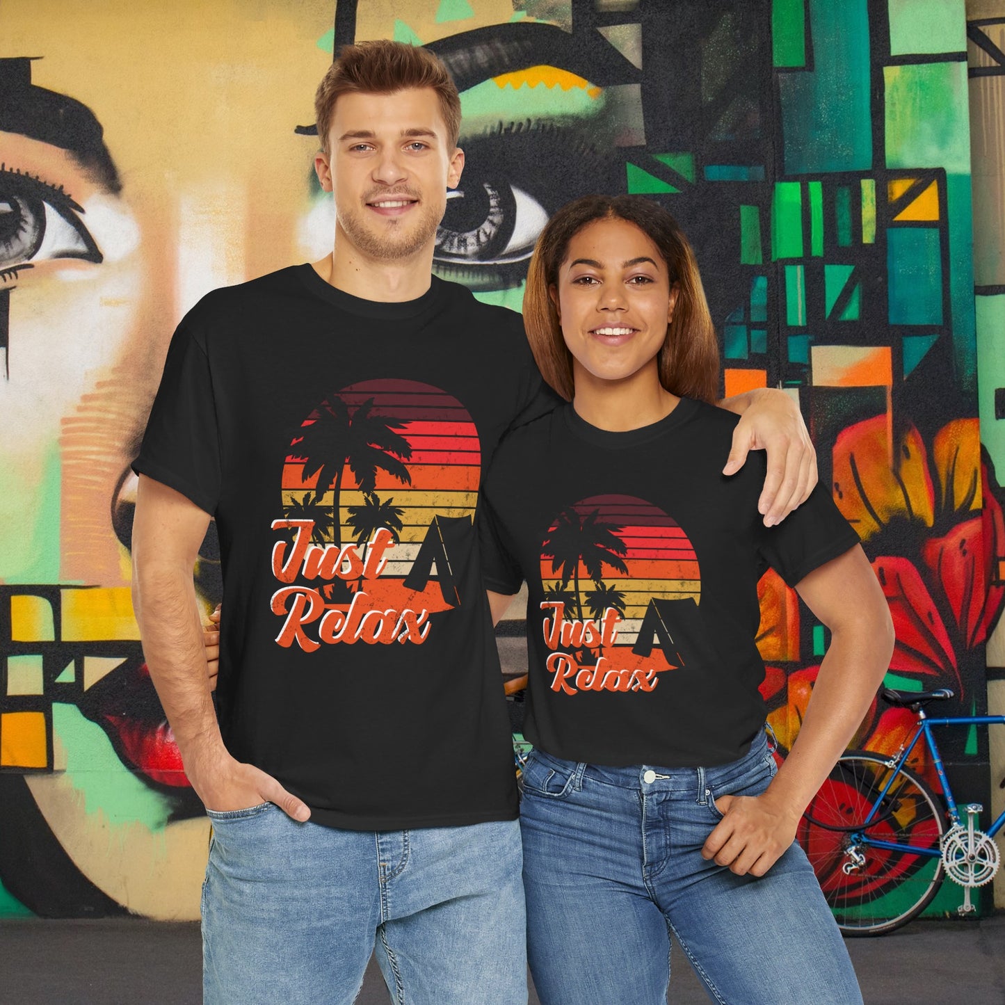 Just Relax - Unisex Heavy Cotton Tee