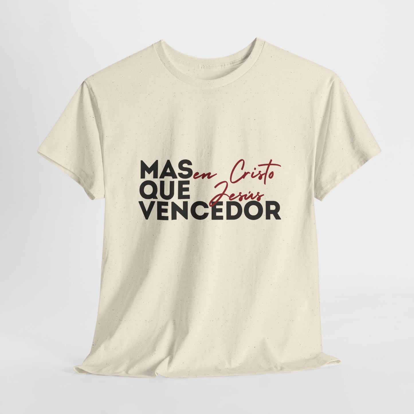 Christian Tee - Mas que vencedor en Cristo Jesus