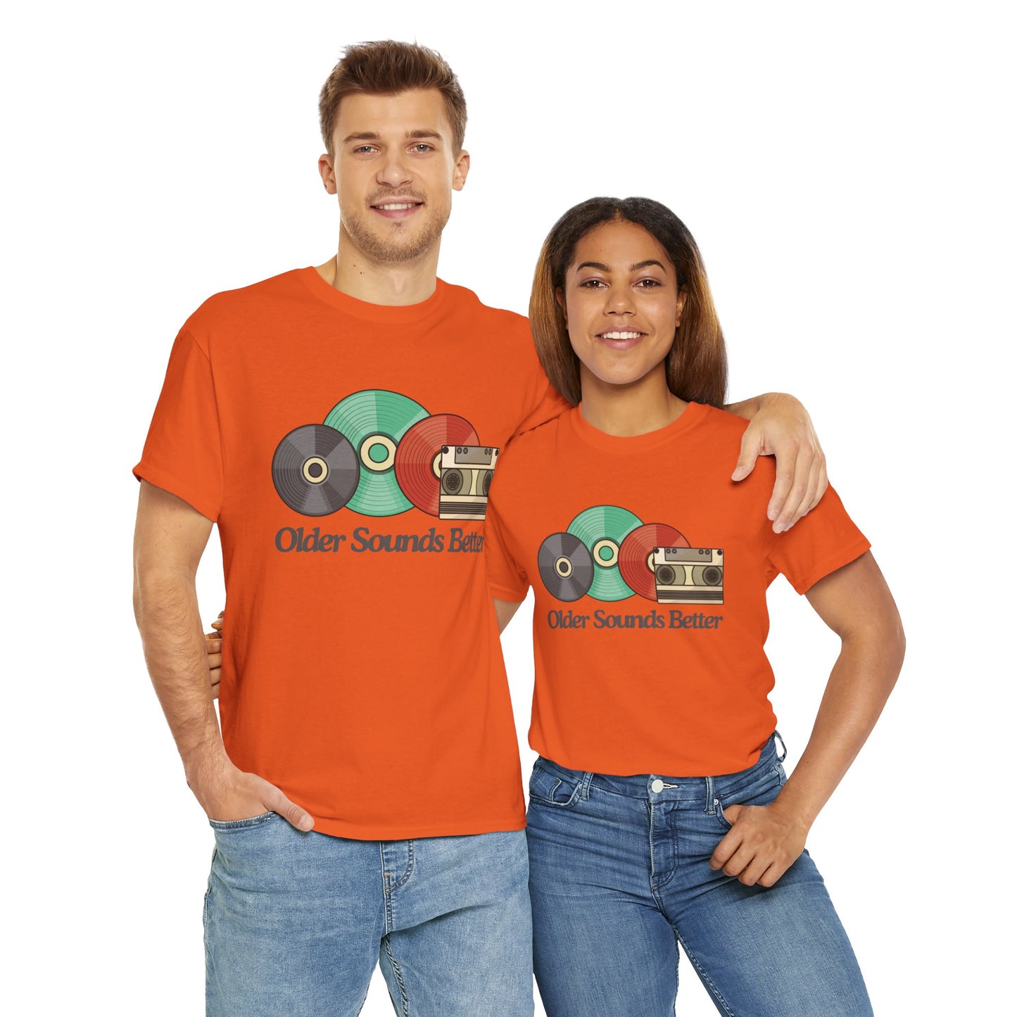 Older sounds better - Unisex Heavy Cotton Tee
