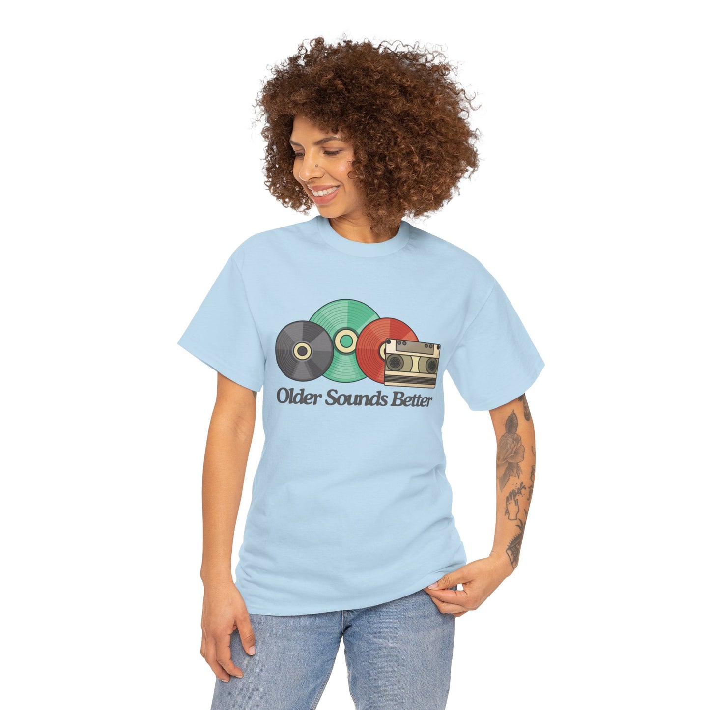 Older sounds better - Unisex Heavy Cotton Tee