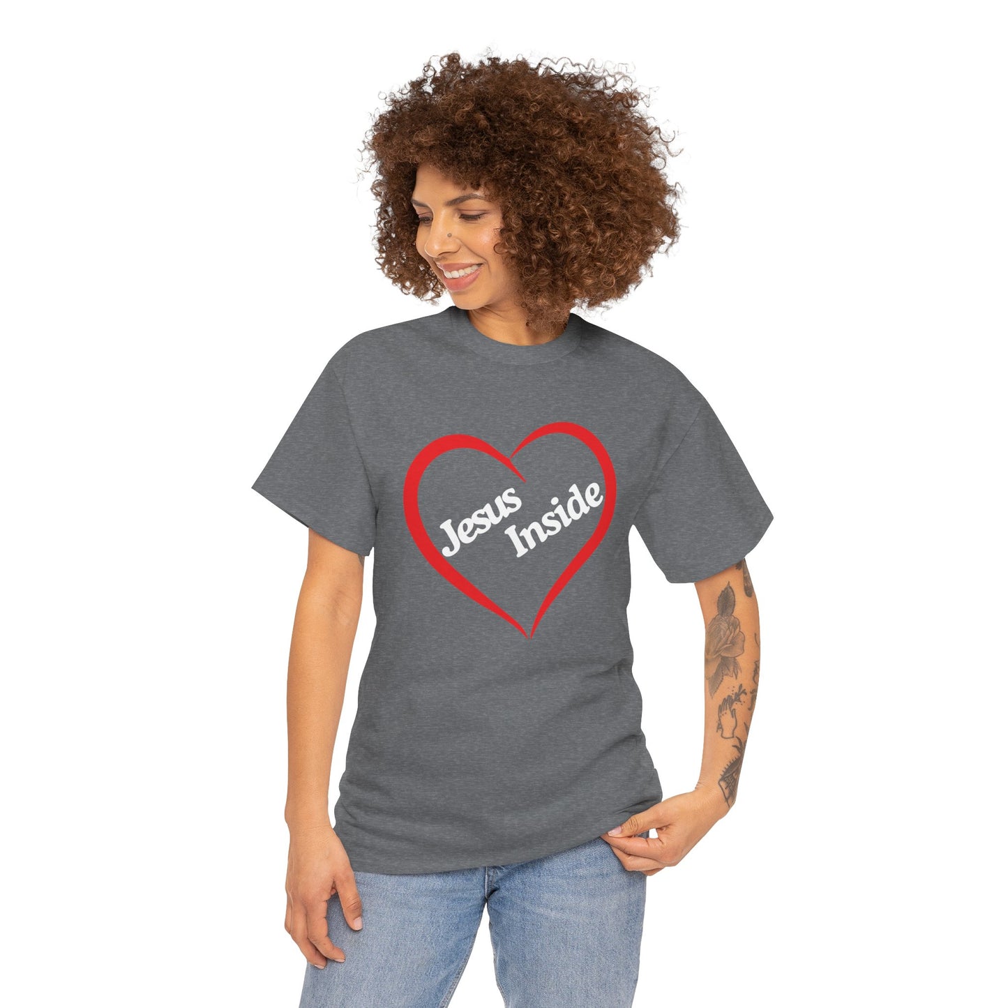 Jesus Inside - Unisex Heavy Cotton Tee