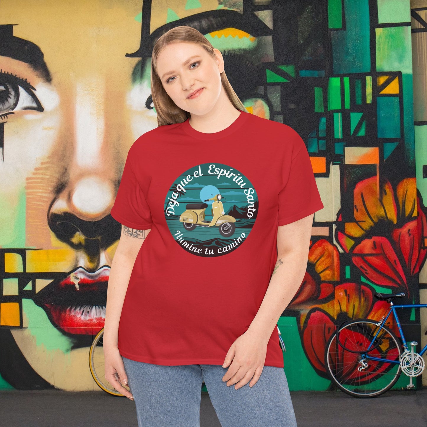 Deja que el Espíritu - Unisex Heavy Cotton Tee