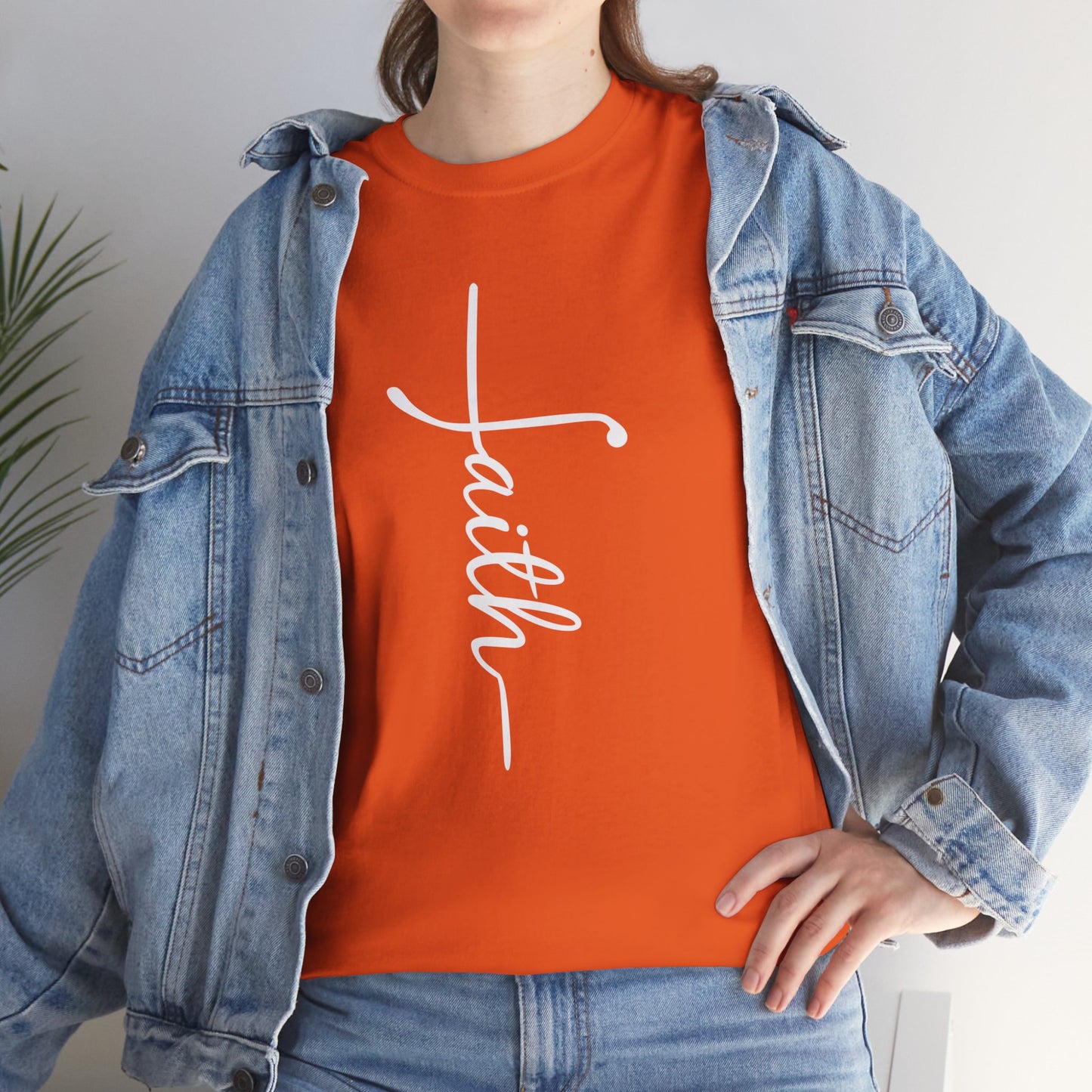 Faith - Unisex Heavy Cotton Tee